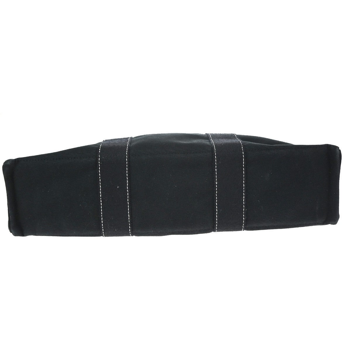 Hermes Fourre Tout Toile Black Cotton Tote Bag Bag (Pre-Owned)