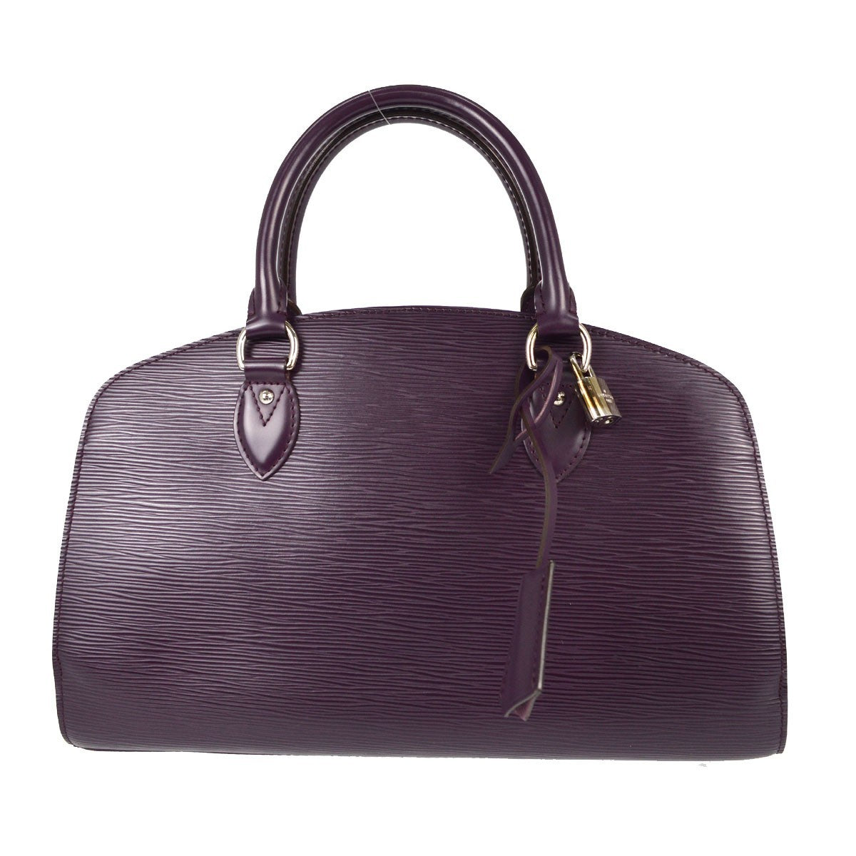 Louis Vuitton Pont Neuf Nm Electric Epi Leather Purple Leather Handbag (Pre-Owned)