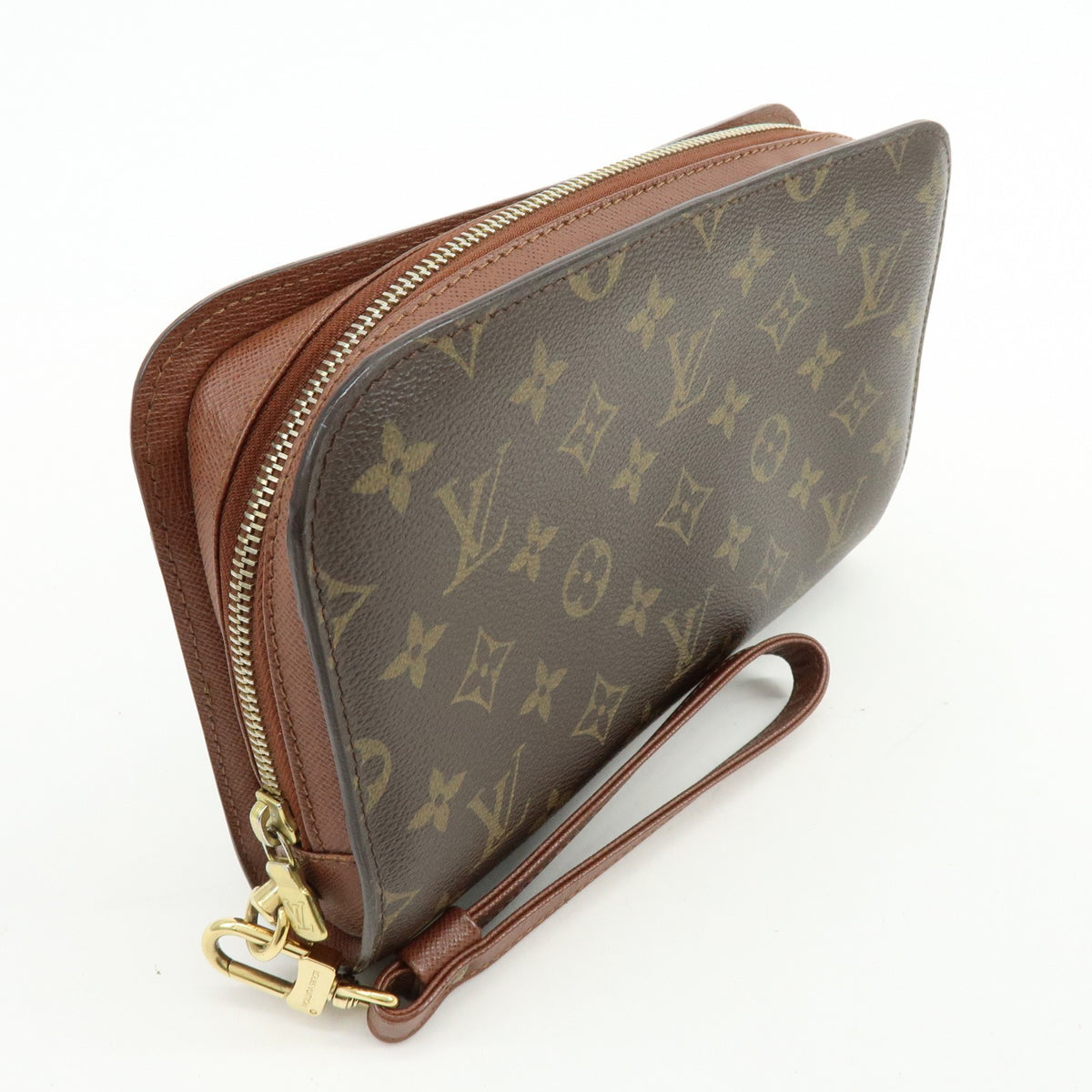Louis Vuitton Pochette Orsay Monogram Canvas Brown Canvas Clutche & Pouche Bag (Pre-Owned)