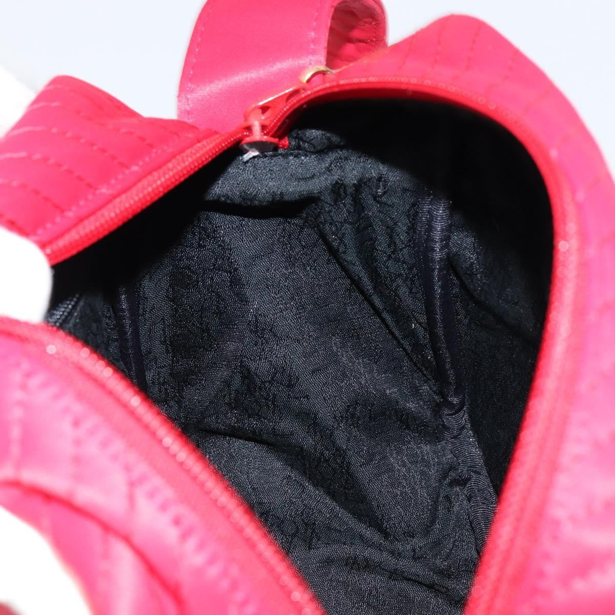 Saint Laurent Vintage Nylon Red Nylon Shoulder Bag Bag (Pre-Owned)