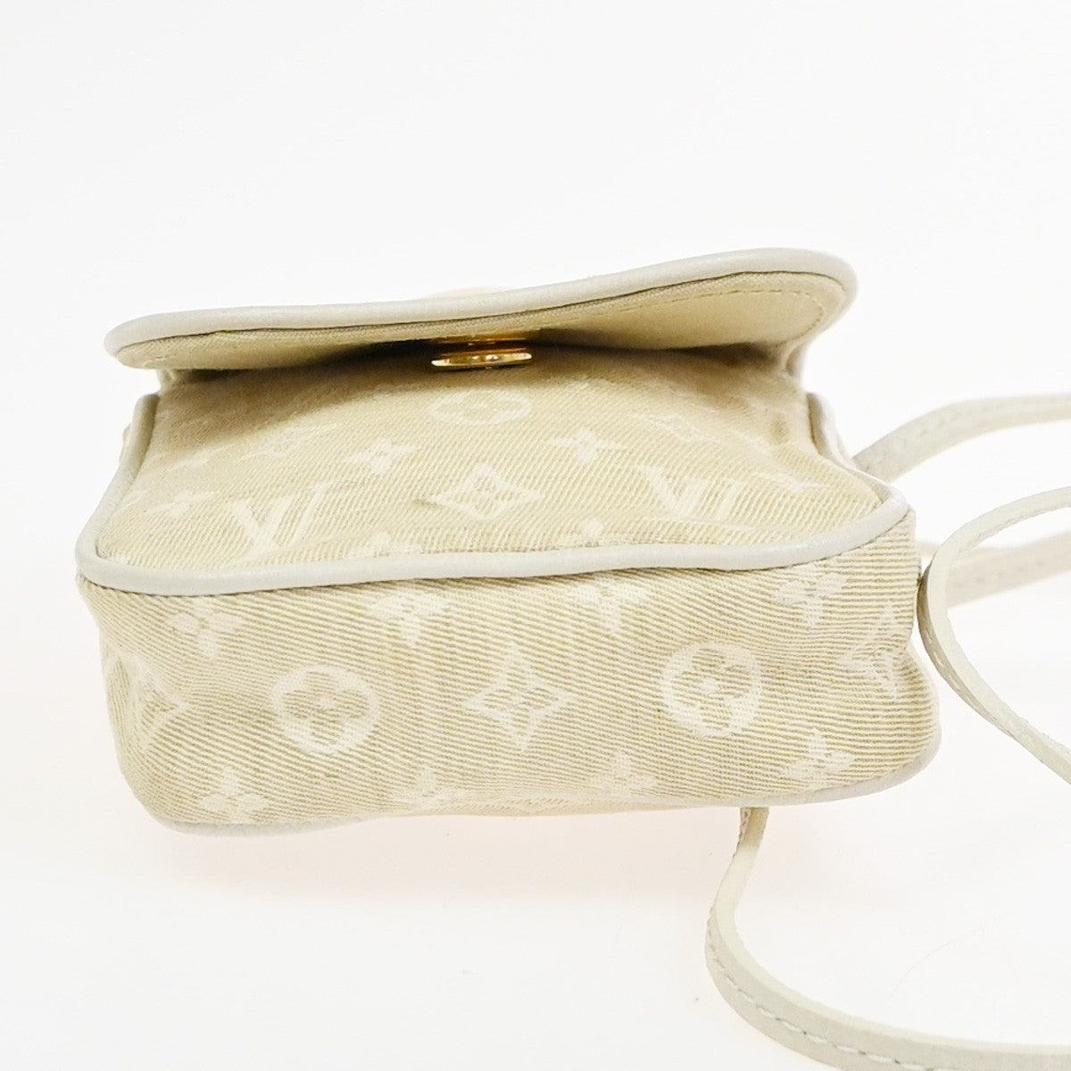 Louis Vuitton Cancun Pochette Monogram Mini Canvas Beige Canvas Clutche & Pouche Bag (Pre-Owned)