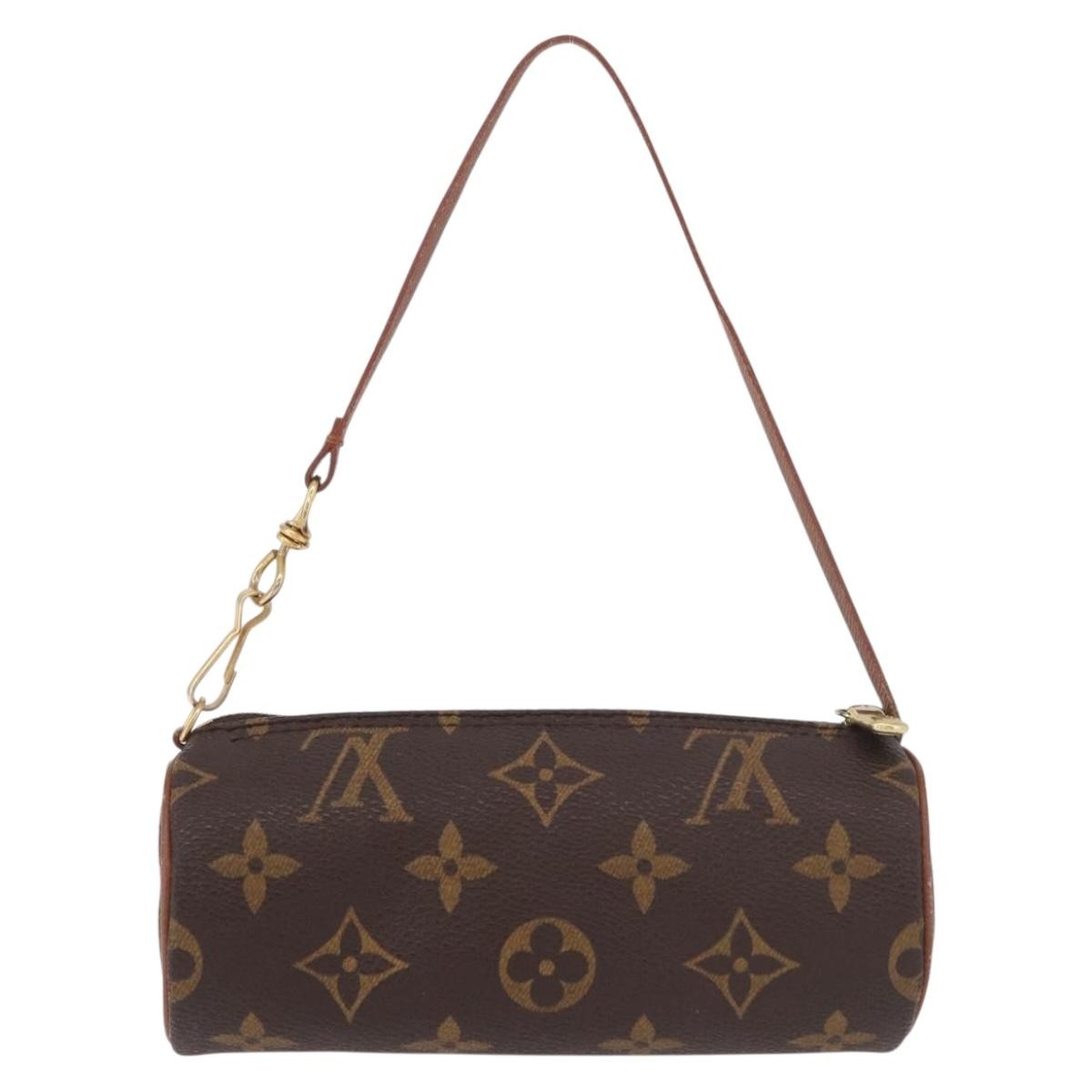 Louis Vuitton Papillon Pochette Monogram Canvas Brown Canvas Clutche & Pouche Bag (Pre-Owned)