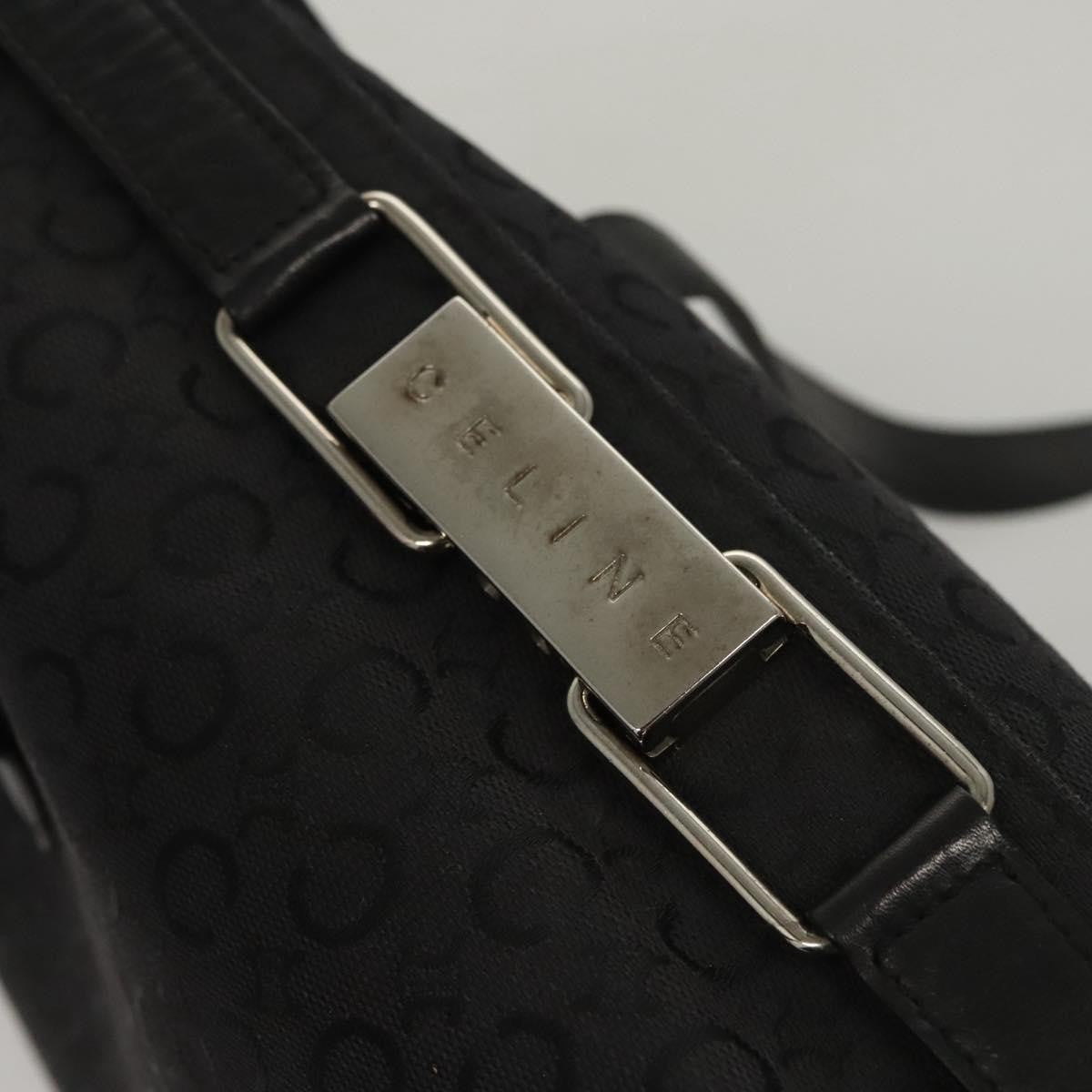 Celine C Macadam Canvas Black Canvas Handbag (Pre-Owned)