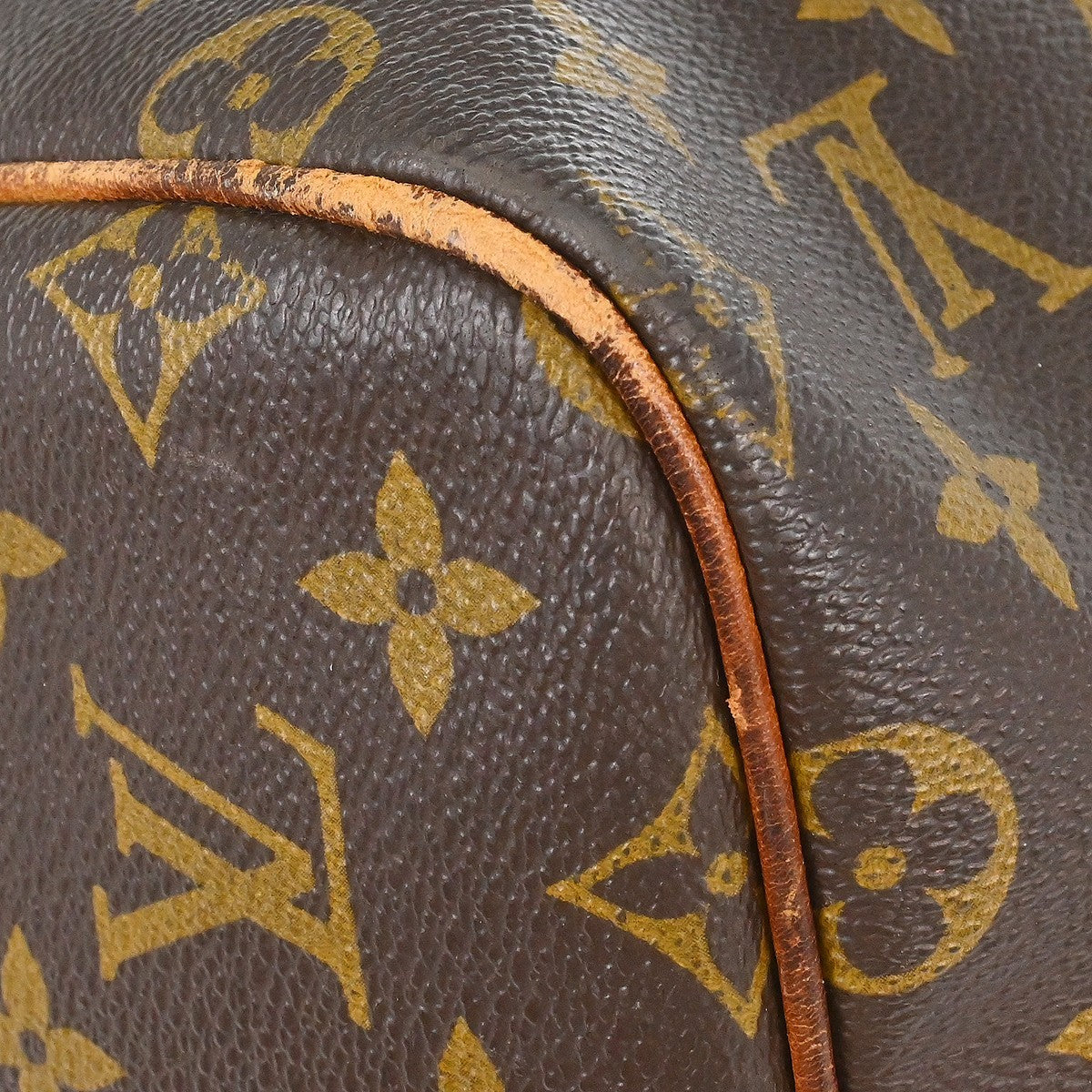 Louis Vuitton Keepall Monogram Canvas Brown Canvas Travel Bag Bag (Pre-Owned)