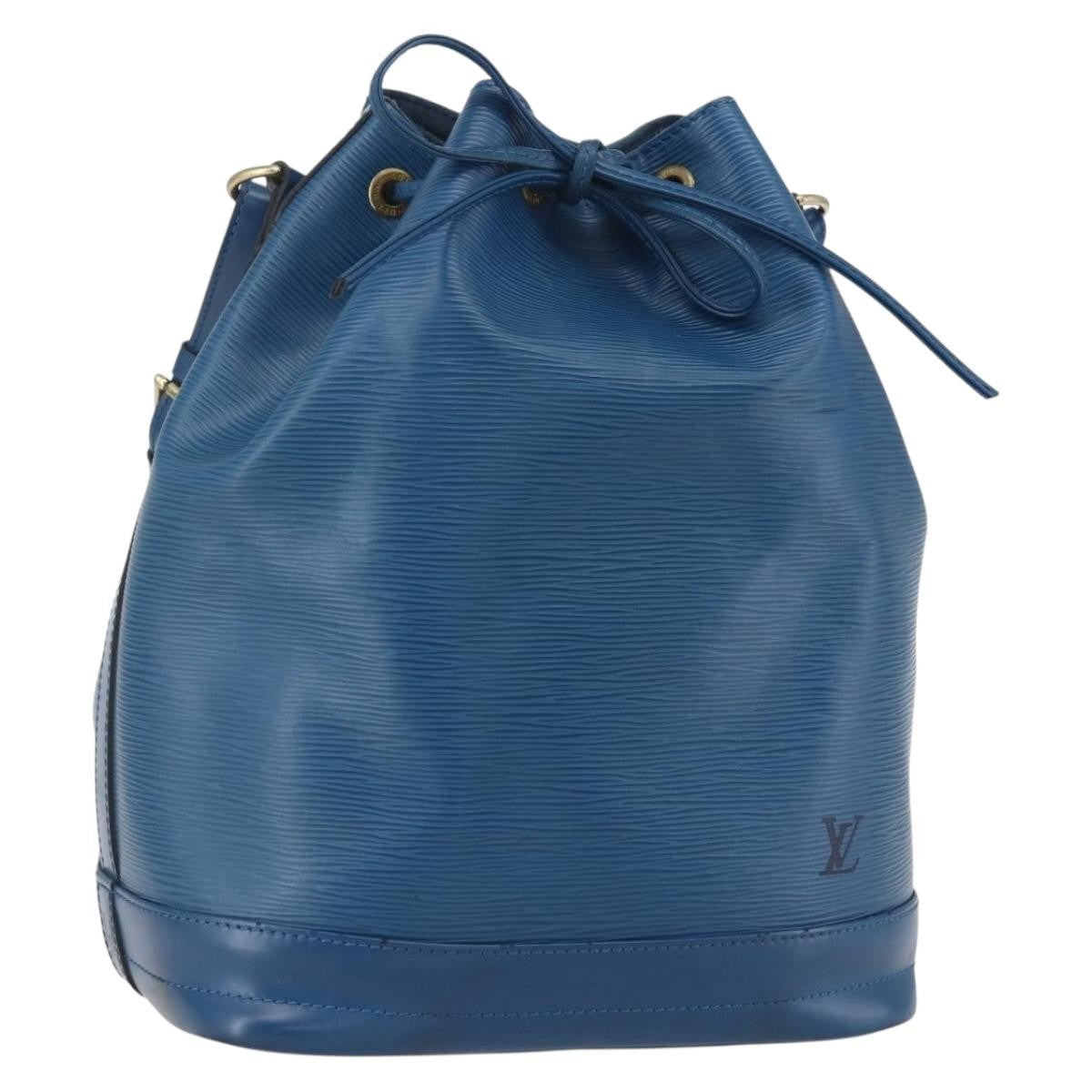 Louis Vuitton Noe Epi Leather Blue Leather Shoulder Bag Bag (Pre-Owned)