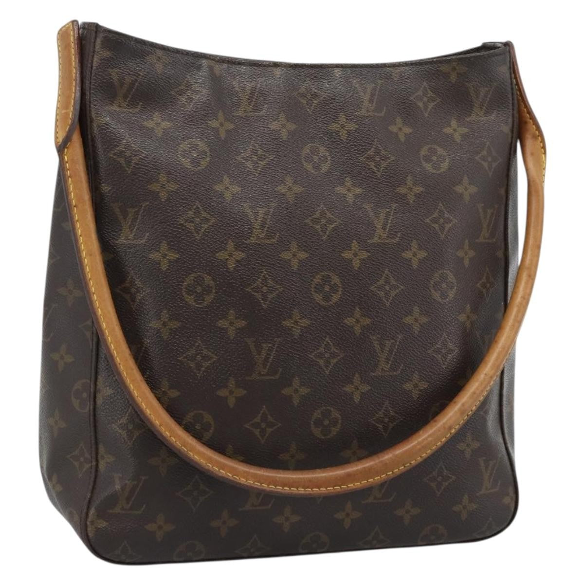 Louis Vuitton Monogram Looping Monogram Canvas Brown Canvas Shoulder Bag Bag (Pre-Owned)
