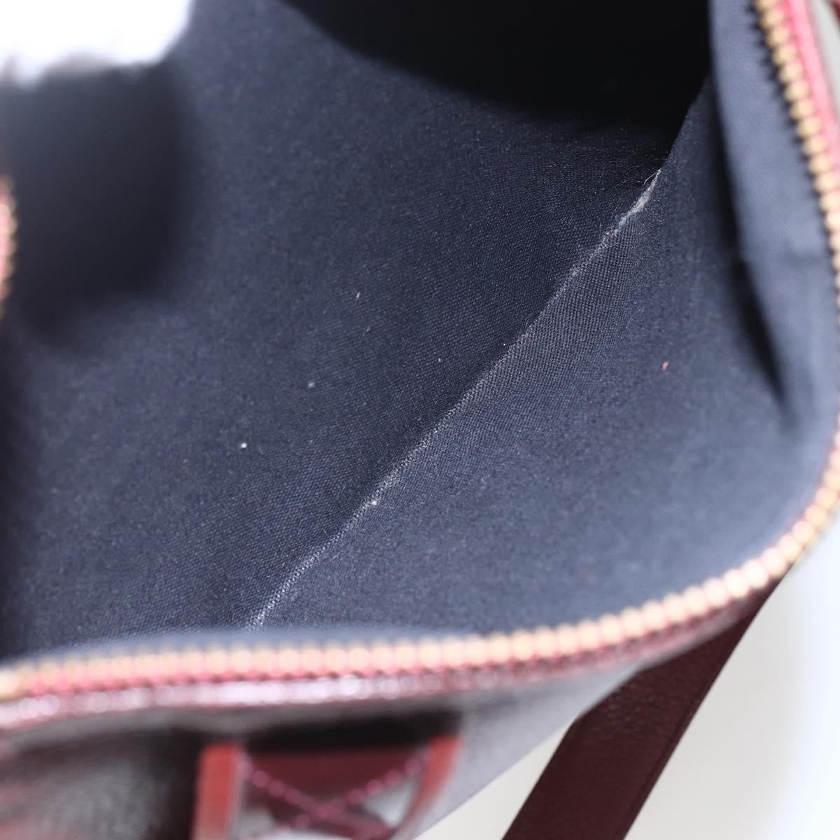 Burberry Vintage Leather Red Leather Shoulder Bag Bag (Pre-Owned)