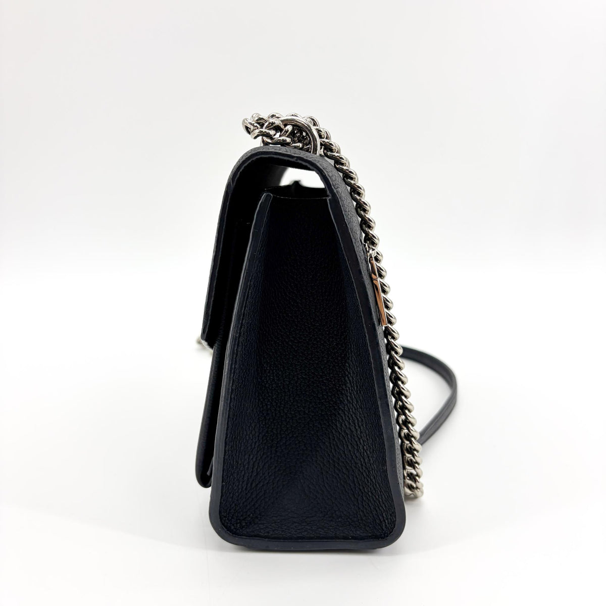 Louis Vuitton Mylockme Leather Black Leather Handbag (Pre-Owned)