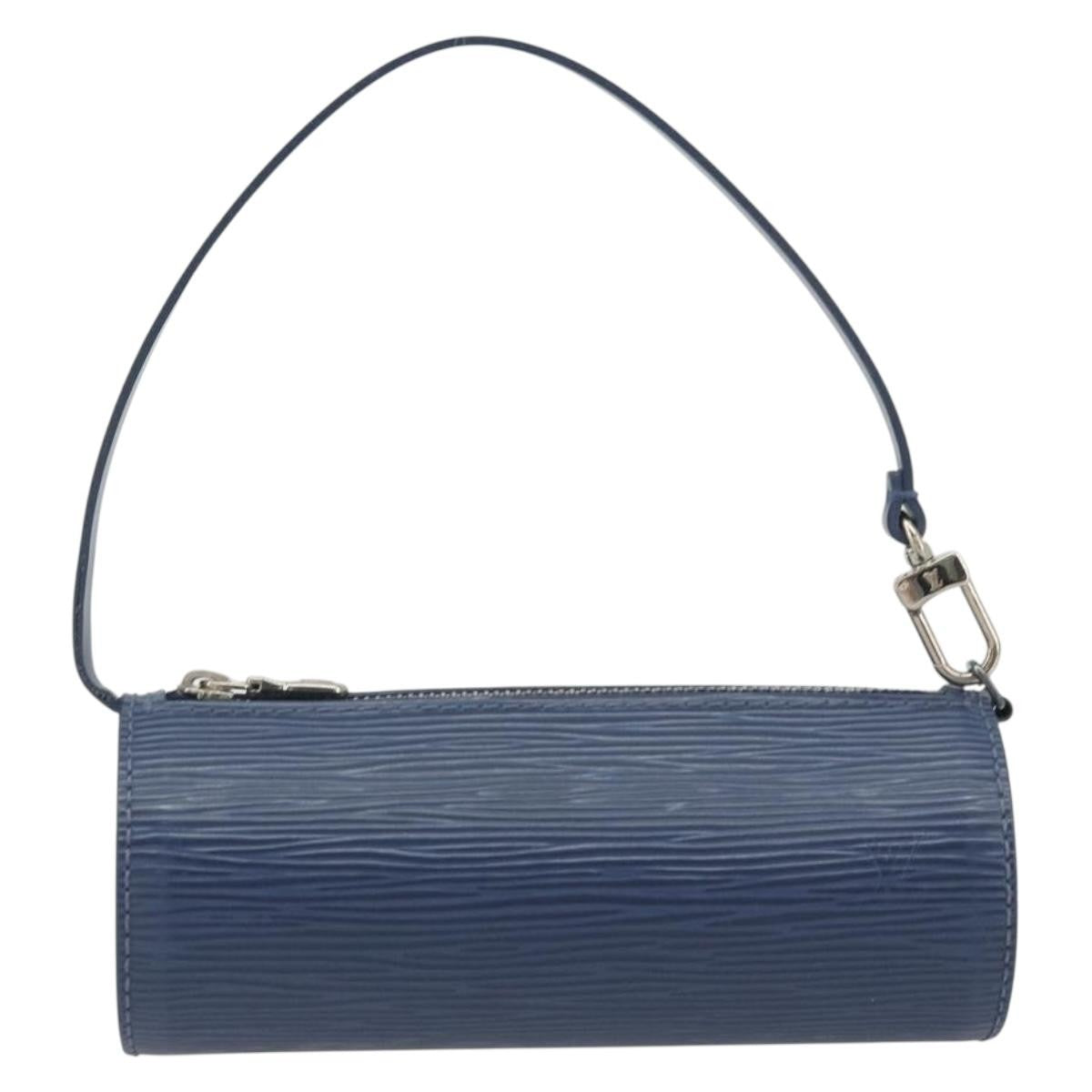Louis Vuitton Soufflot Pochette Epi Leather Blue Leather Clutche & Pouche Bag (Pre-Owned)