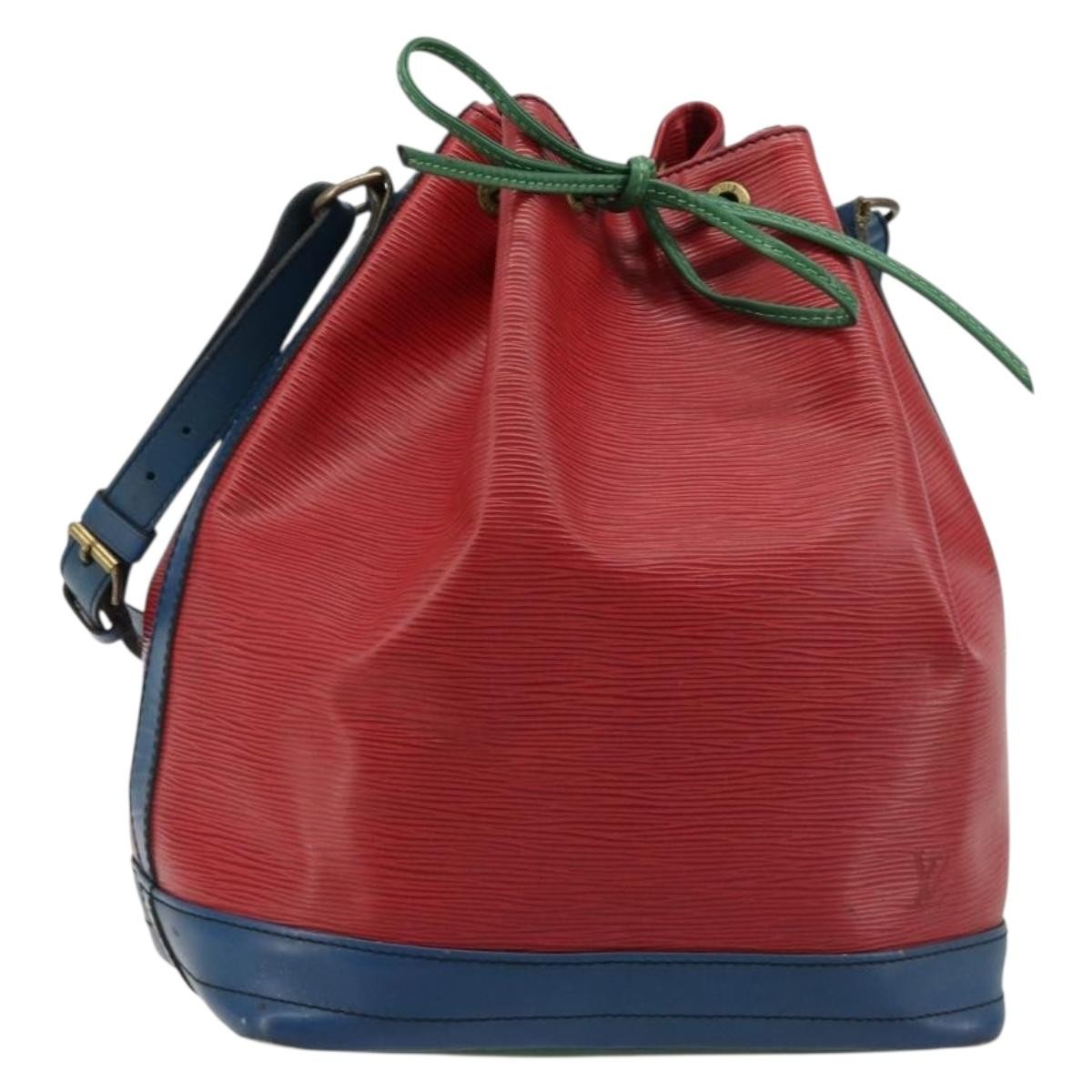 Louis Vuitton Tricolor Noe Epi Leather Red Leather Shoulder Bag Bag (Pre-Owned)
