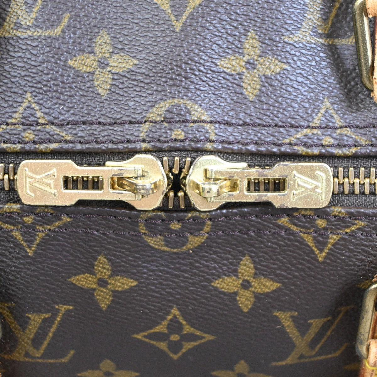 Louis Vuitton Keepall Monogram Canvas Brown Canvas Travel Bag Bag (Pre-Owned)