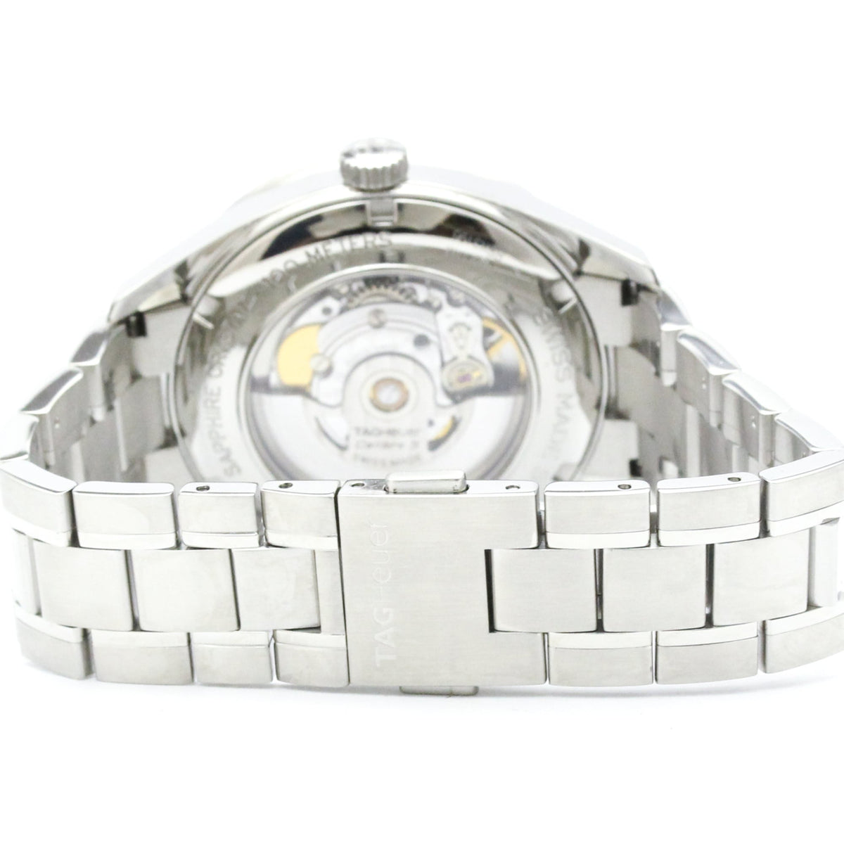 Tag Heuer Carrera Calibre 5 Day-Date Automatic Stainless Steel Watch (Pre-Owned)