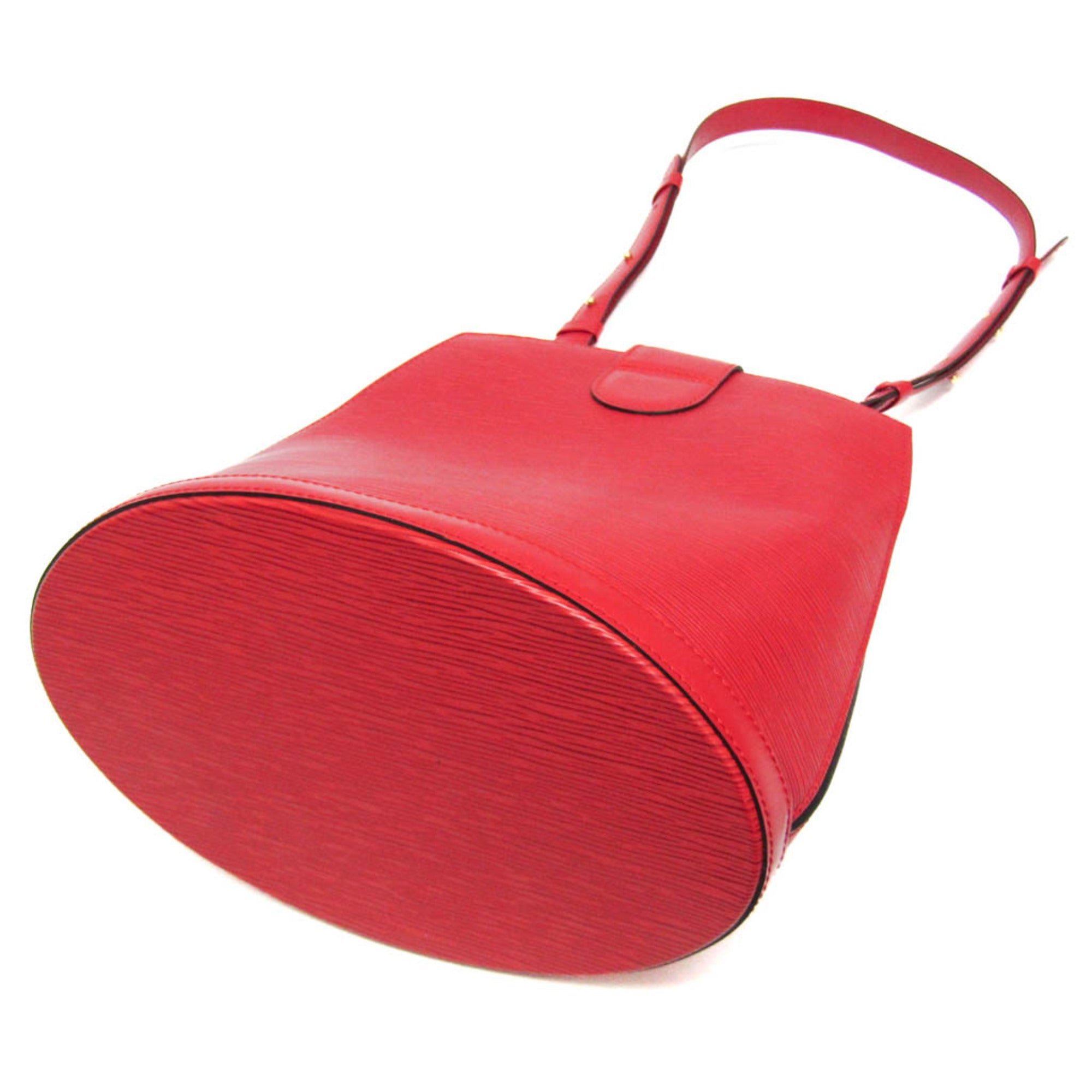 Louis Vuitton Cluny Epi Leather Red Leather Shoulder Bag Bag (Pre-Owned)