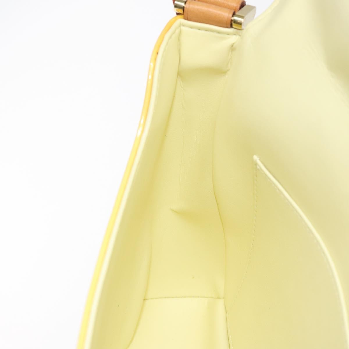Louis Vuitton Thompson Street Monogram Vernis Yellow Patent_Leather Shoulder Bag Bag (Pre-Owned)