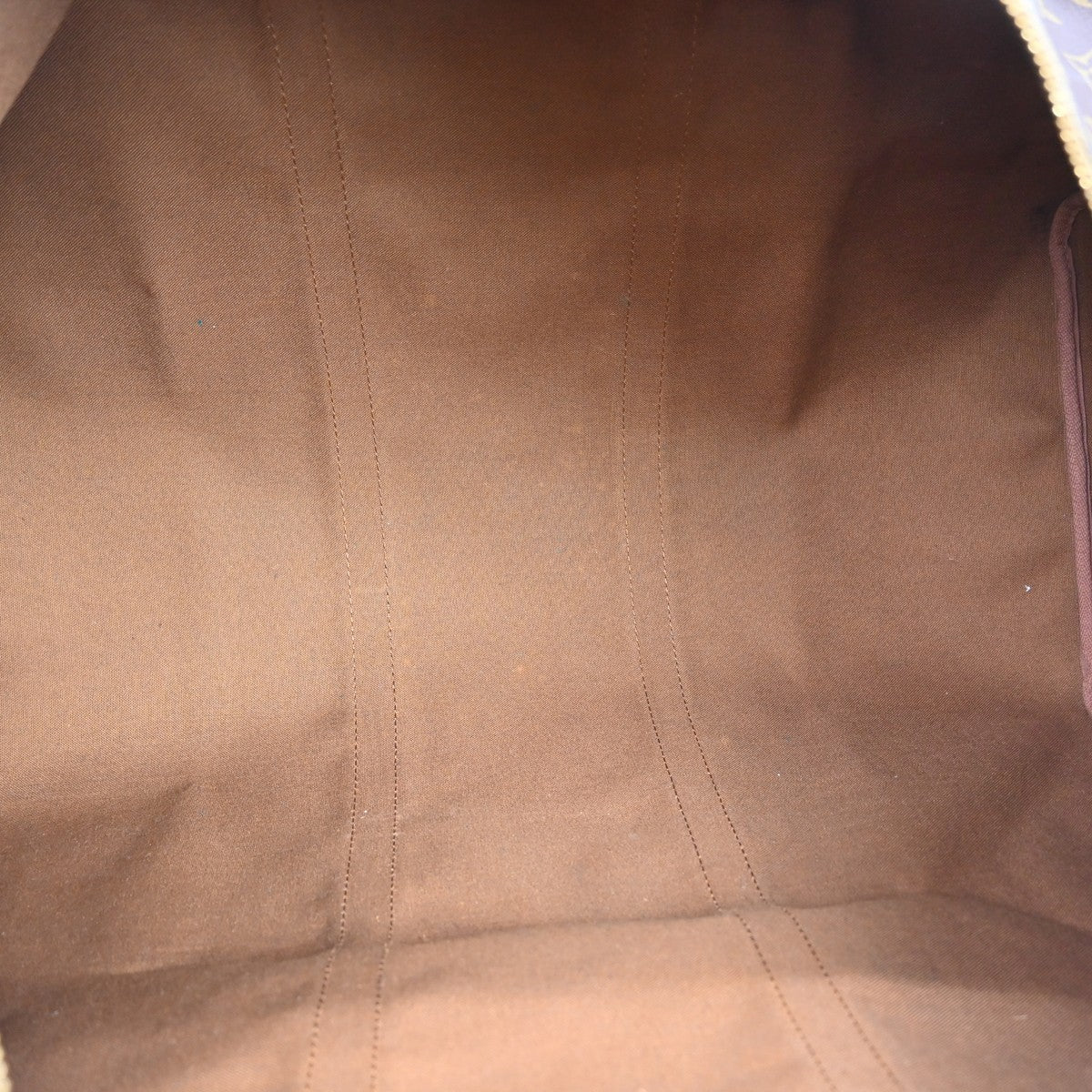 Louis Vuitton Keepall Monogram Brown Canvas Travel Bag Bag (Pre-Owned)