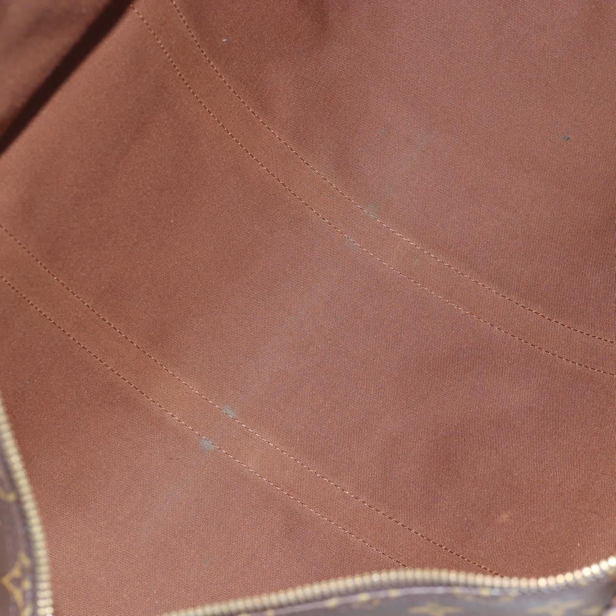 Louis Vuitton Keepall Monogram Canvas Brown Canvas Travel Bag Bag (Pre-Owned)