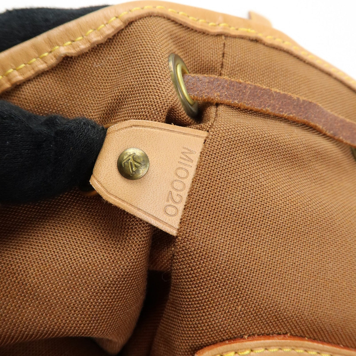 Louis Vuitton Vintage Montsouris Monogram Canvas Brown Canvas Backpack Bag (Pre-Owned)
