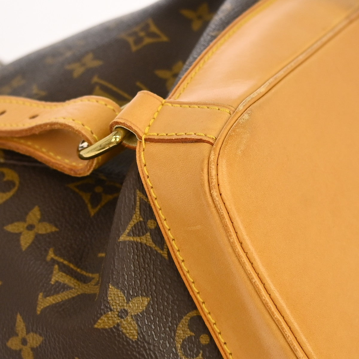 Louis Vuitton Montsouris Monogram Canvas Brown Canvas Backpack Bag (Pre-Owned)