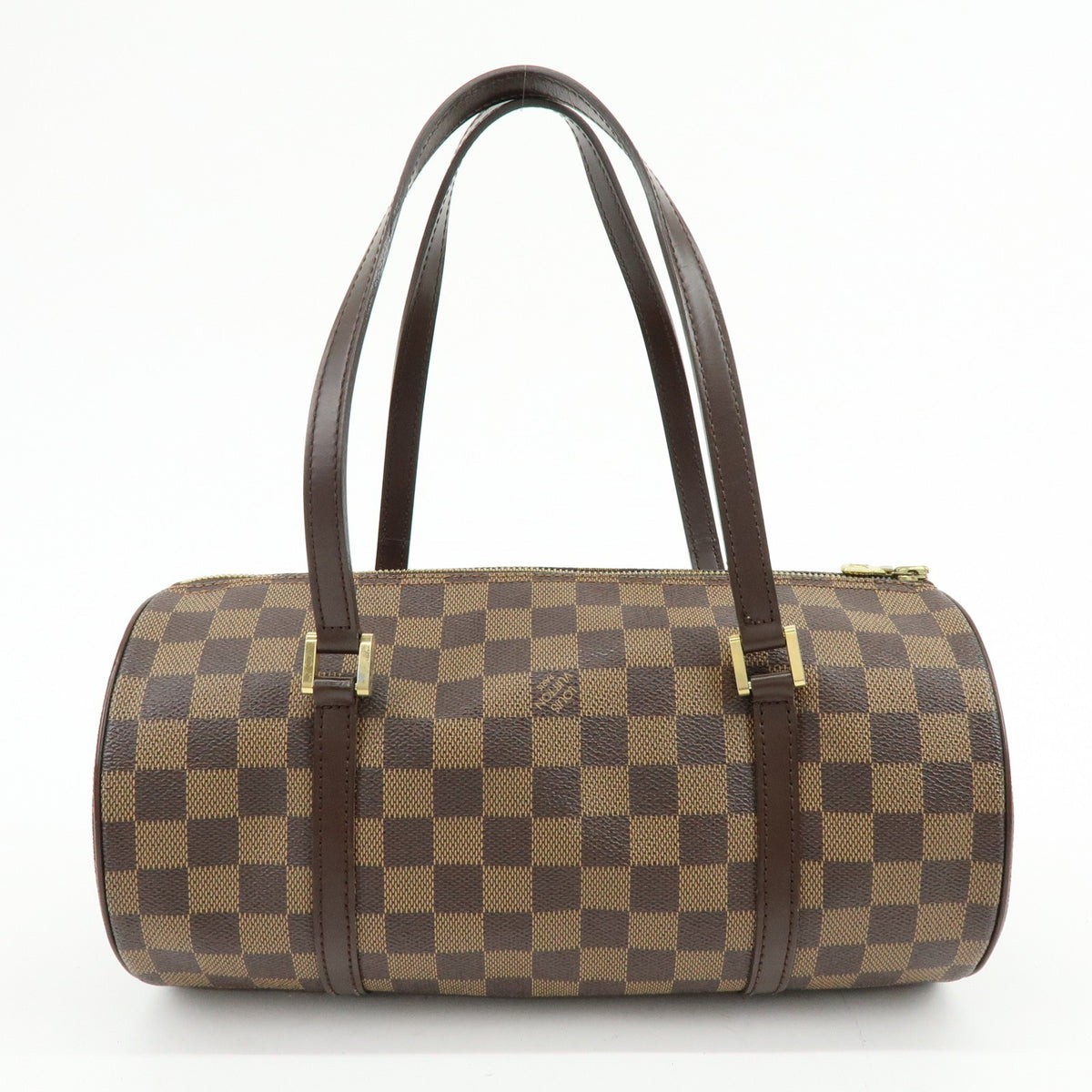 Louis Vuitton Papillon Damier Ebene Brown Canvas Handbag (Pre-Owned)