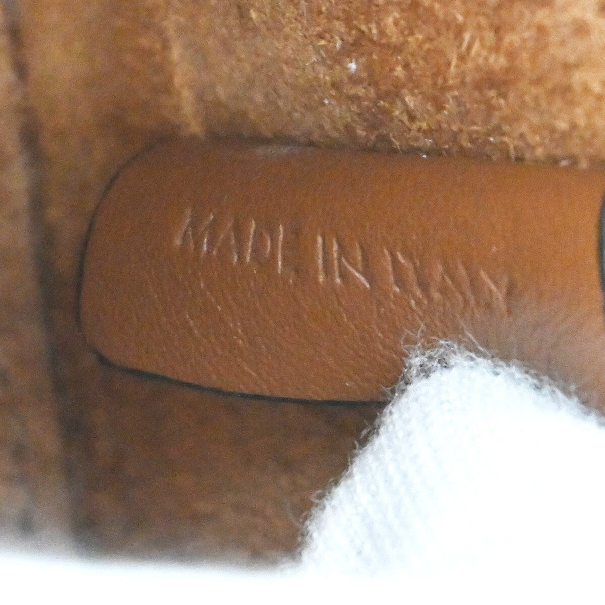Celine Cuir Triomphe Box Leather Brown Leather Handbag (Pre-Owned)