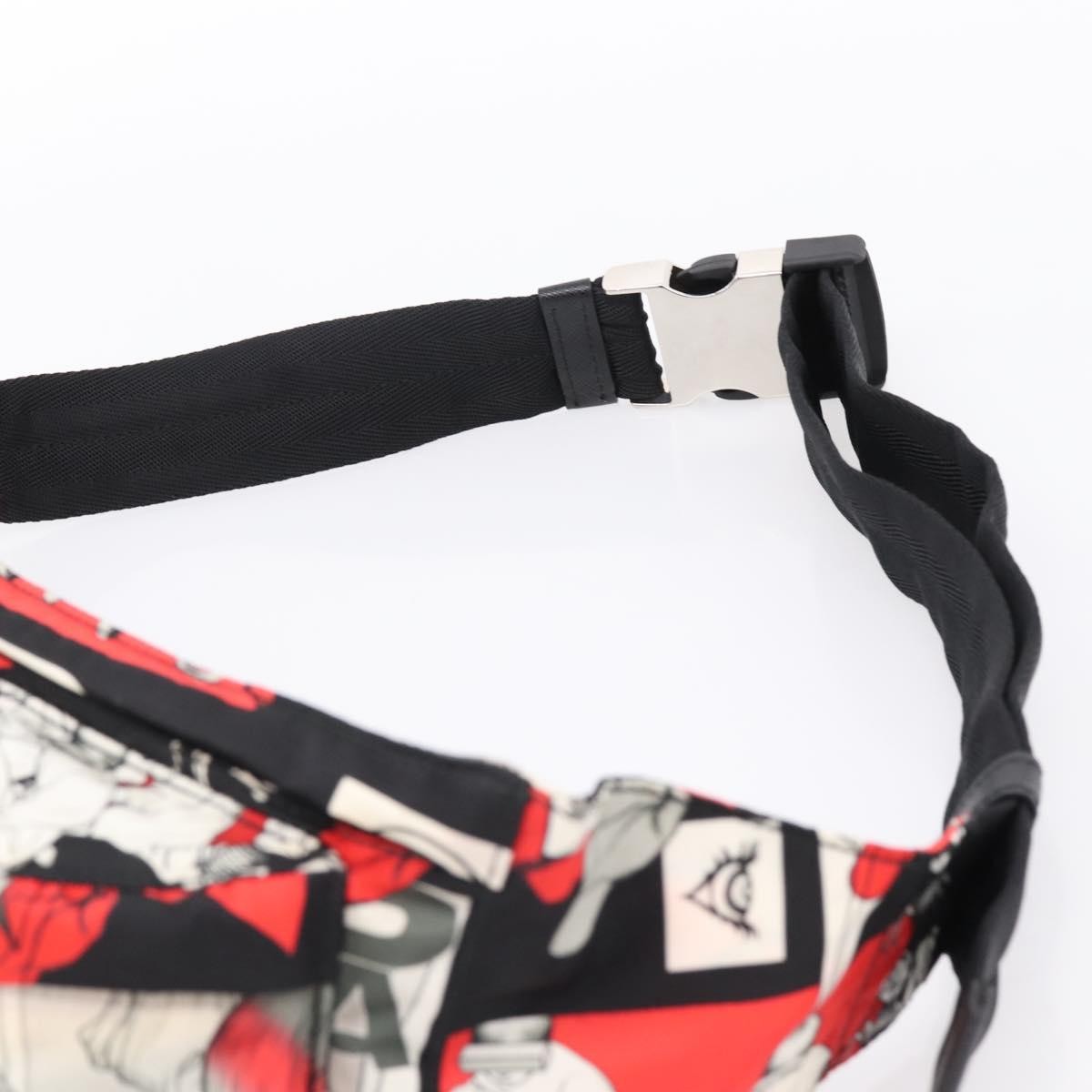 Prada Zip Waist Printed Tessuto Multicolour Nylon Handbag (Pre-Owned)