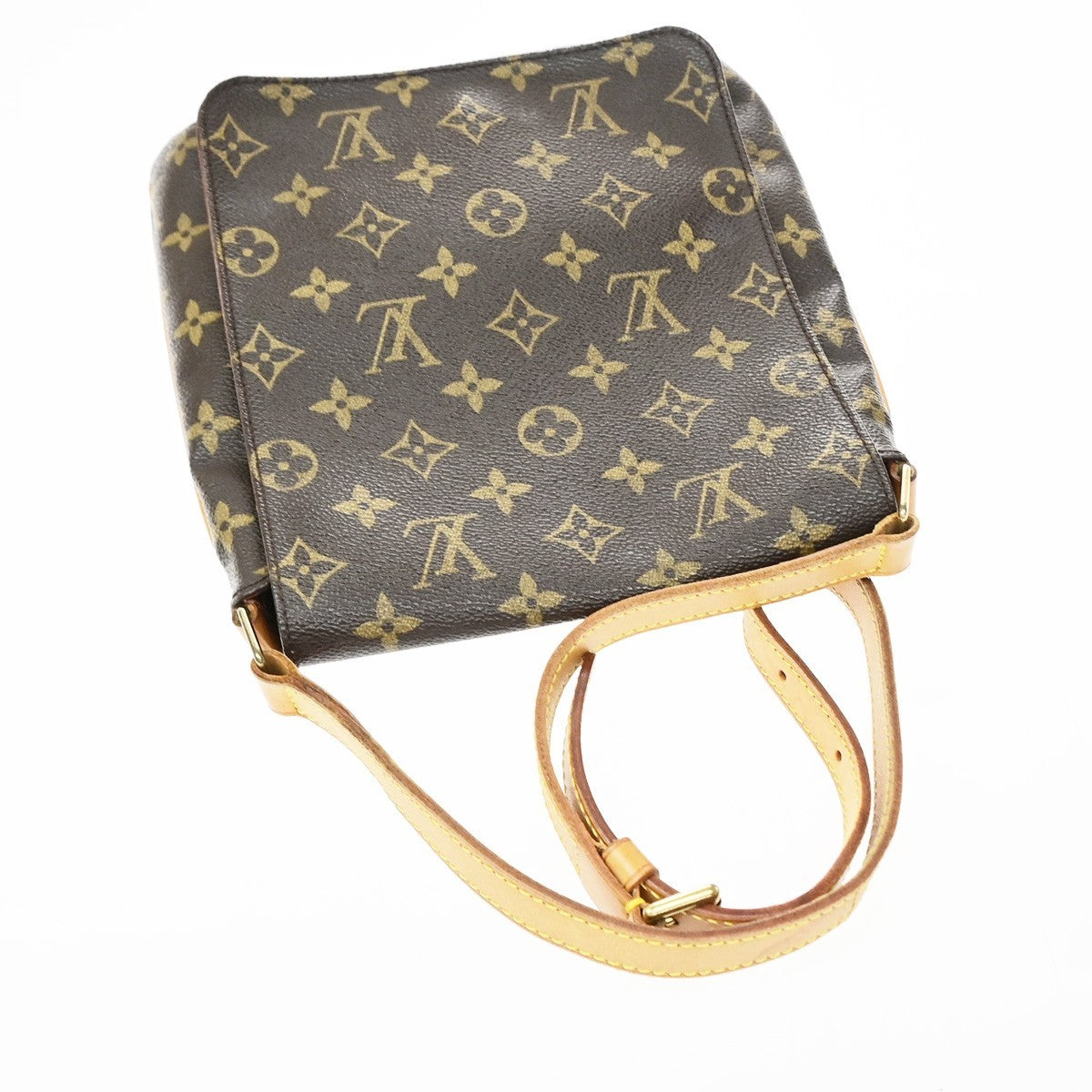 Louis Vuitton Musette Salsa Monogram Canvas Brown Canvas Shoulder Bag Bag (Pre-Owned)