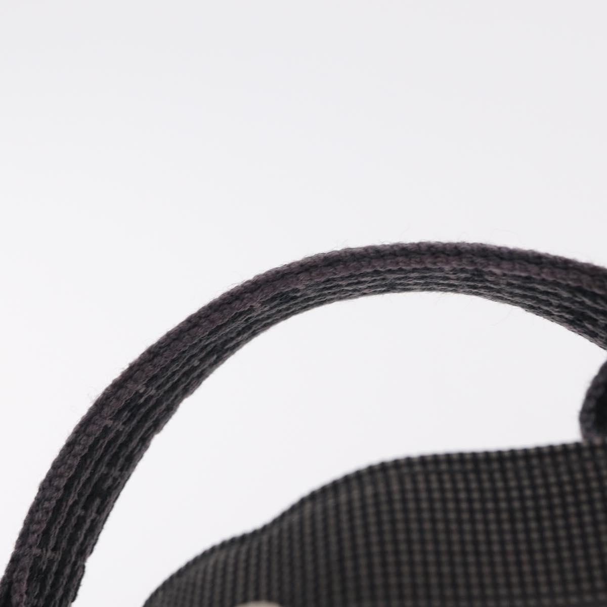 Hermes Herline Canvas Gray Canvas Backpack Bag (Pre-Owned)