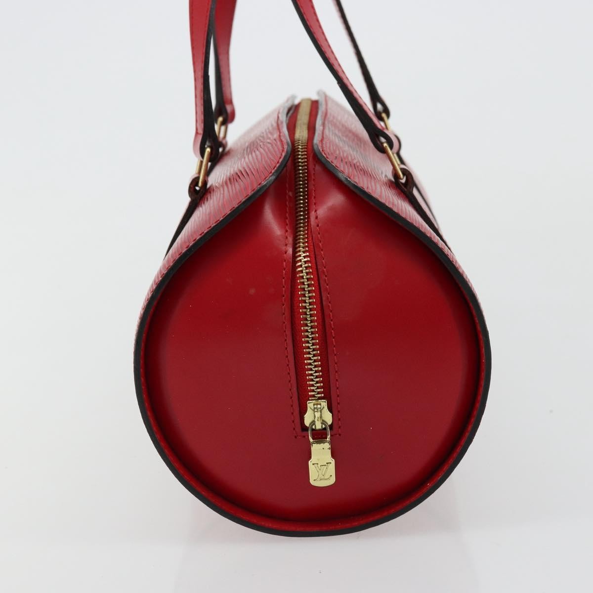 Louis Vuitton Soufflot Epi Leather Red Leather Tote Bag Bag (Pre-Owned)
