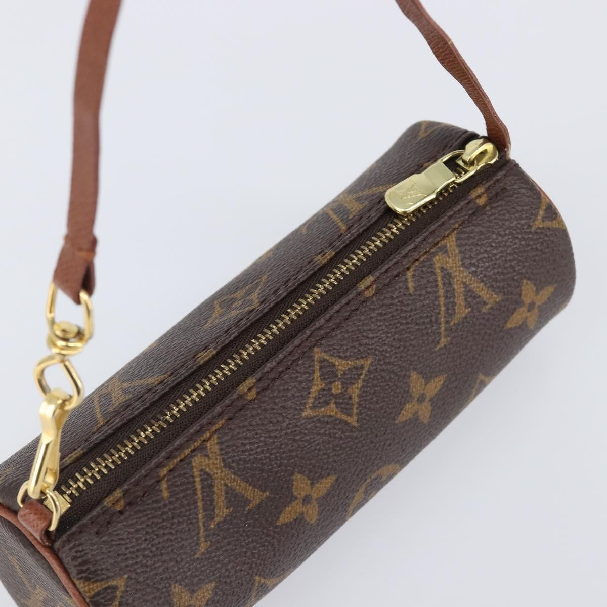 Louis Vuitton Papillon Pochette Monogram Canvas Brown Canvas Clutche & Pouche Bag (Pre-Owned)