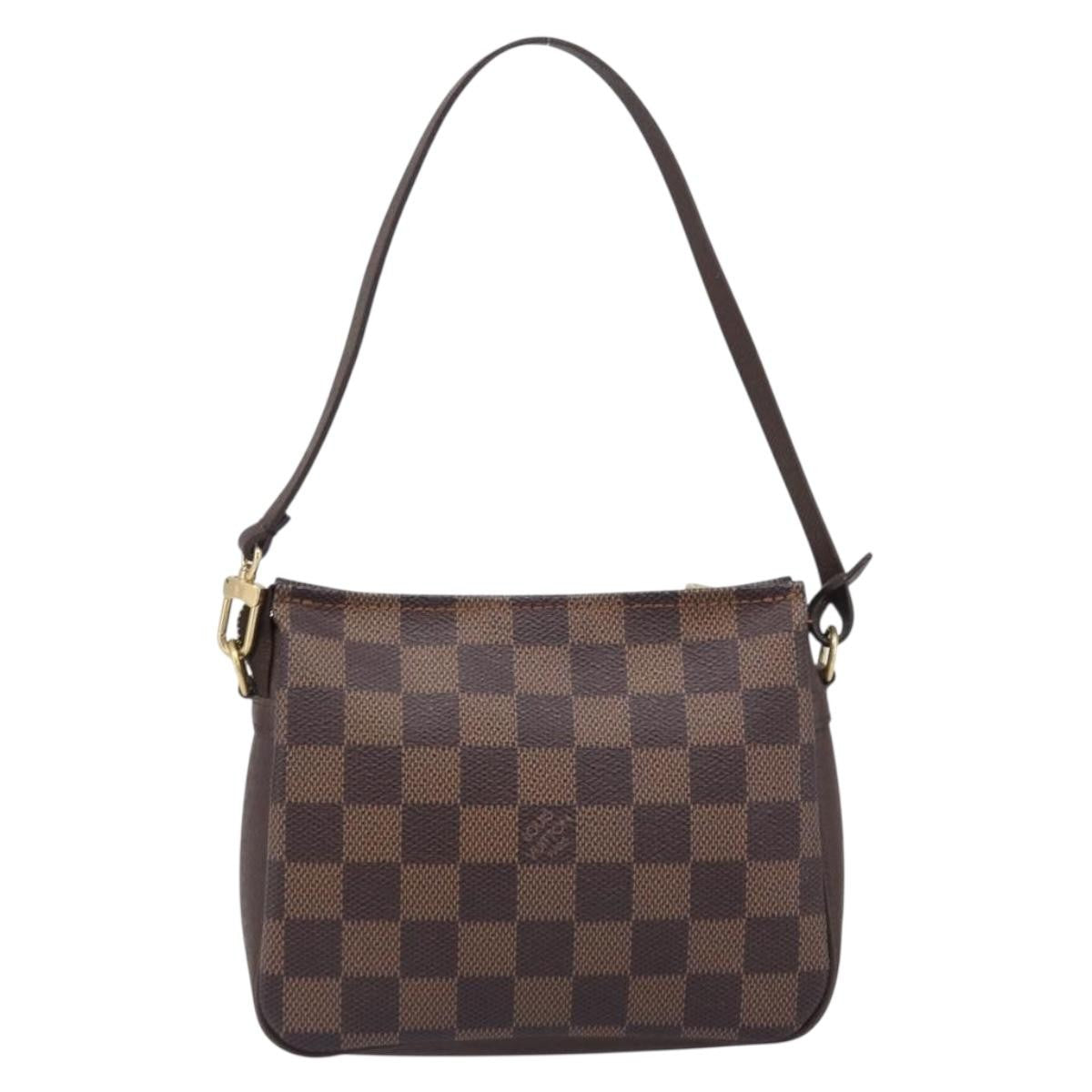Louis Vuitton Trousse Make Up Damier Brown Canvas Clutche & Pouche Bag (Pre-Owned)