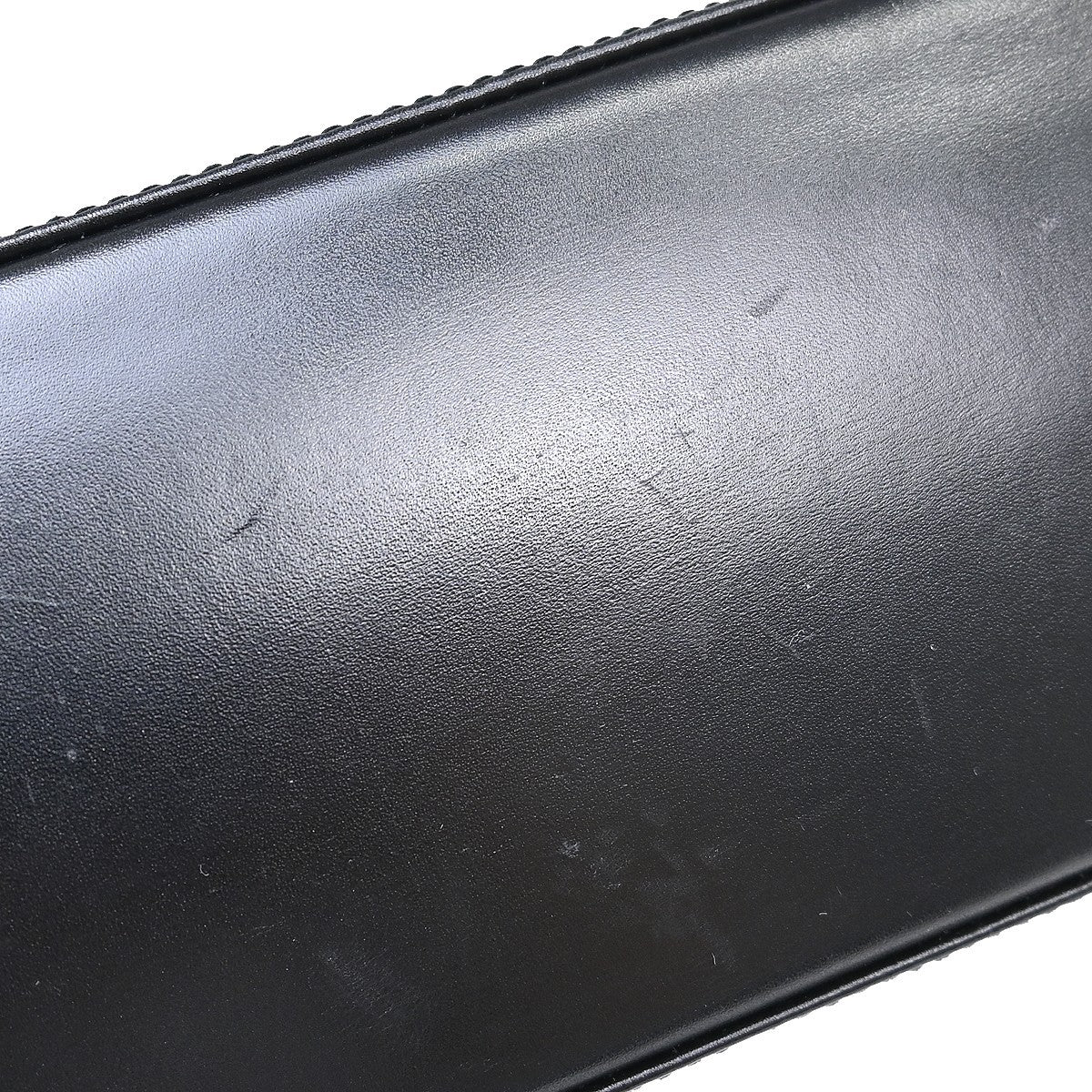 Salvatore Ferragamo Gancini Convertible Top Handle Leather Black Leather Handbag (Pre-Owned)