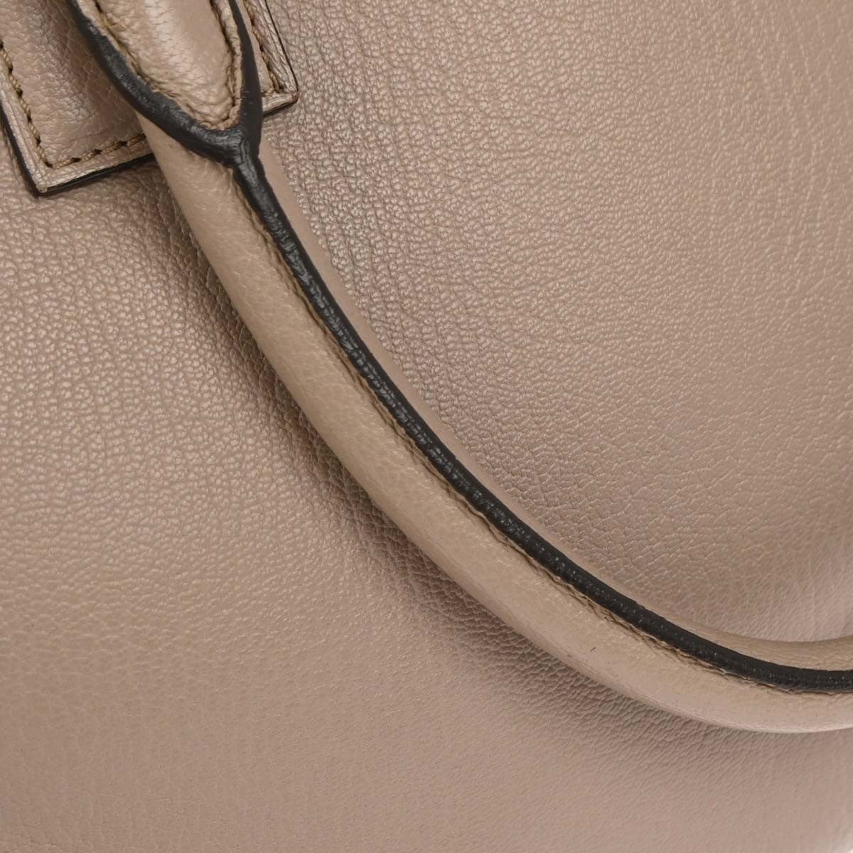 Loewe Amazona Leather Beige Leather Handbag (Pre-Owned)