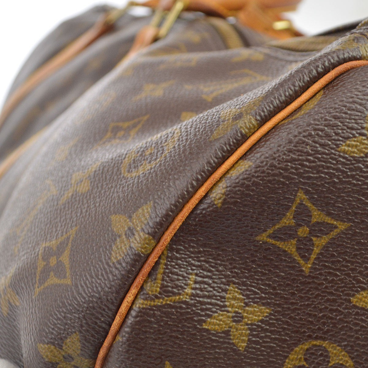 Louis Vuitton Keepall Monogram Canvas Brown Canvas Travel Bag Bag (Pre-Owned)