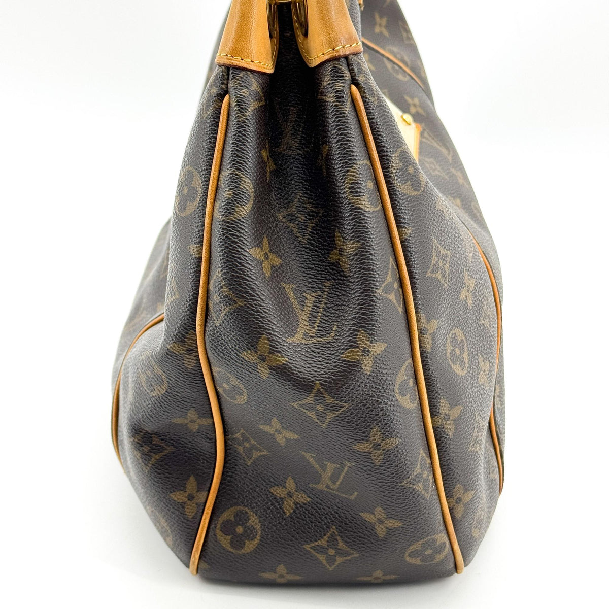 Louis Vuitton Galliera Monogram Canvas Brown Canvas Handbag (Pre-Owned)