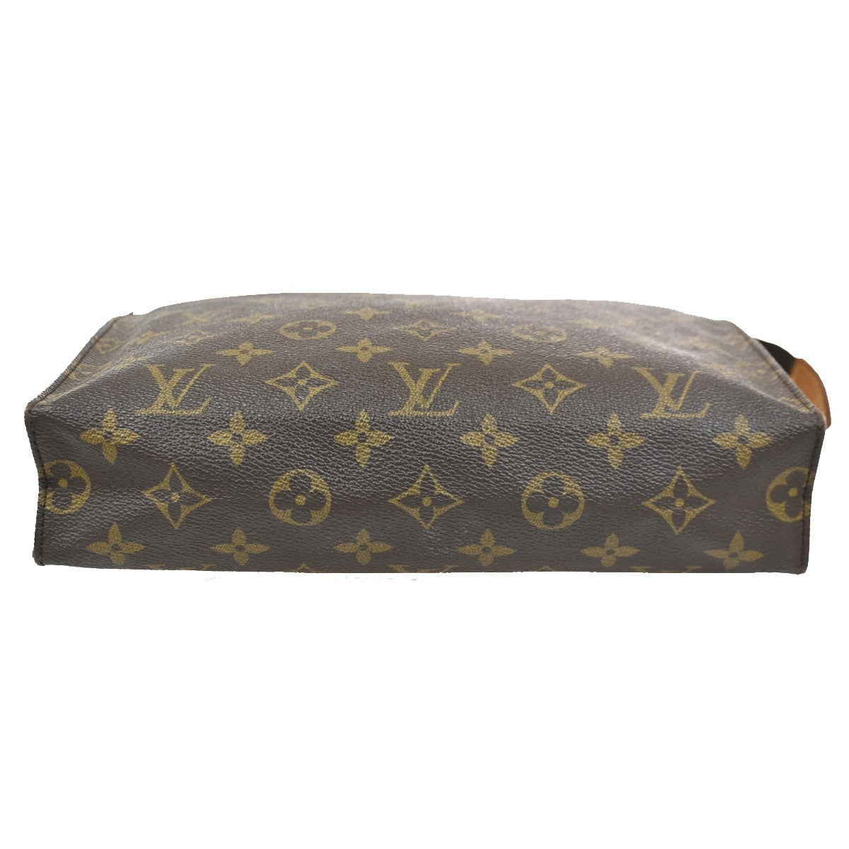 Louis Vuitton Toiletry Pouch Monogram Canvas Brown Canvas Clutche & Pouche Bag (Pre-Owned)