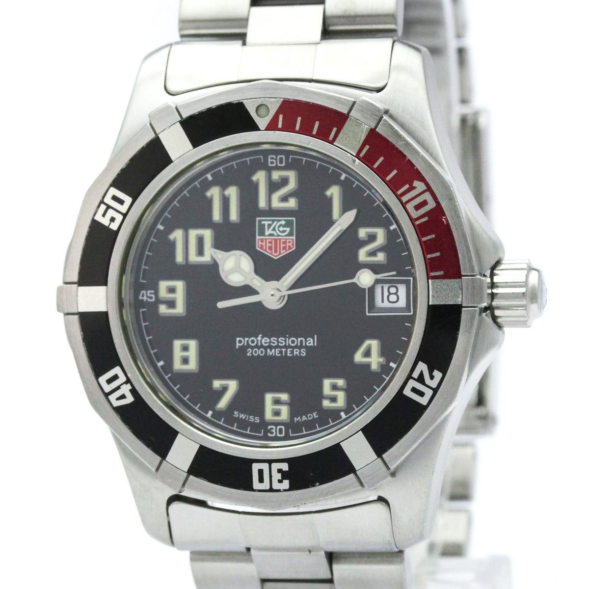 Tag Heuer Professional 200M Quartz Stainless Steel Watch (Pre-Owned)