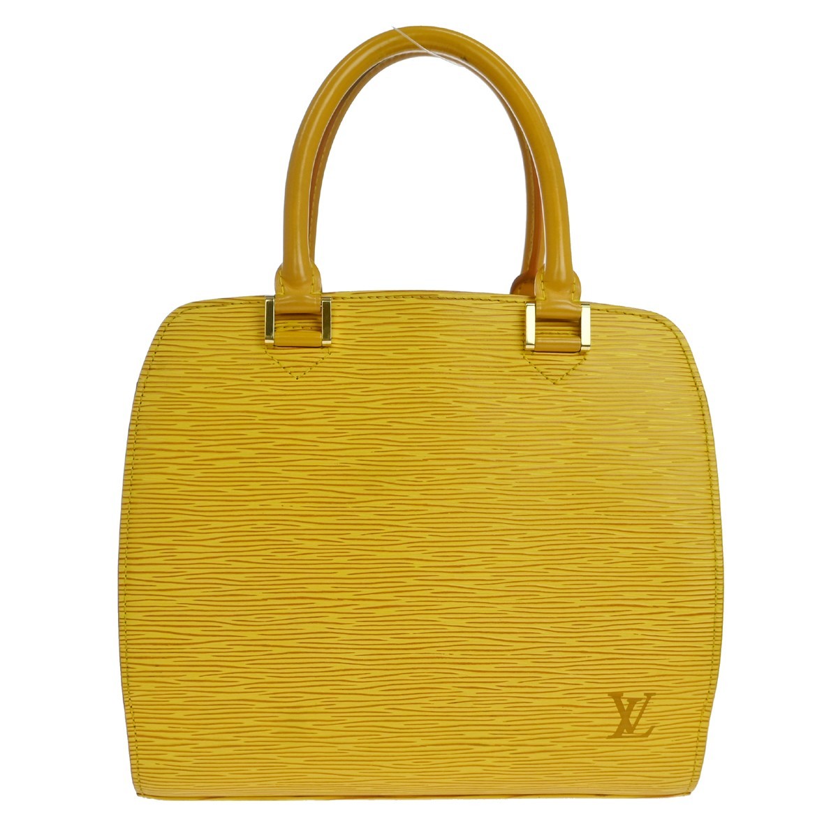 Louis Vuitton Pont Neuf Epi Leather Yellow Leather Handbag (Pre-Owned)