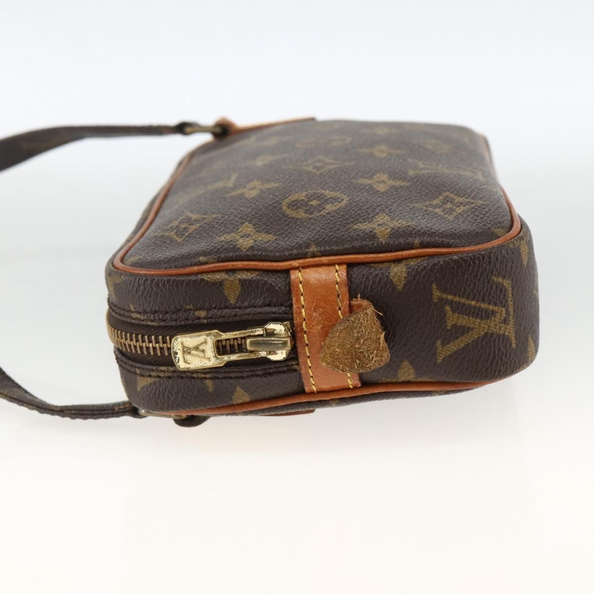 Louis Vuitton Pochette Marly Bandouliere Monogram Canvas Brown Canvas Shoulder Bag Bag (Pre-Owned)