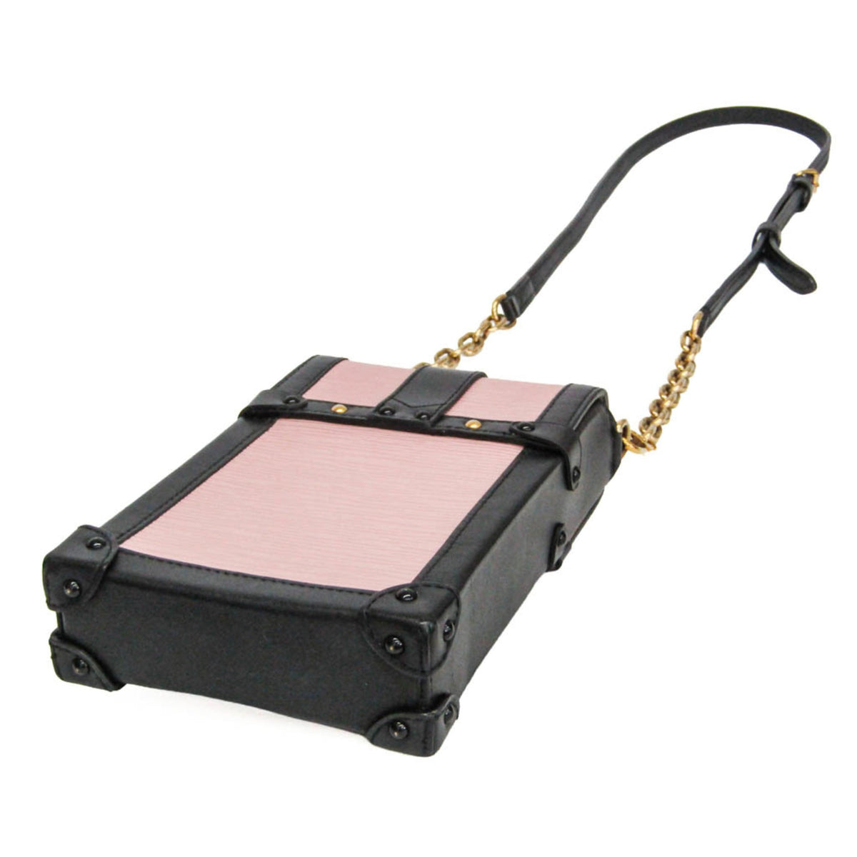 Louis Vuitton Vertical Trunk Pochette Epi Leather Pink Leather Clutche & Pouche Bag (Pre-Owned)