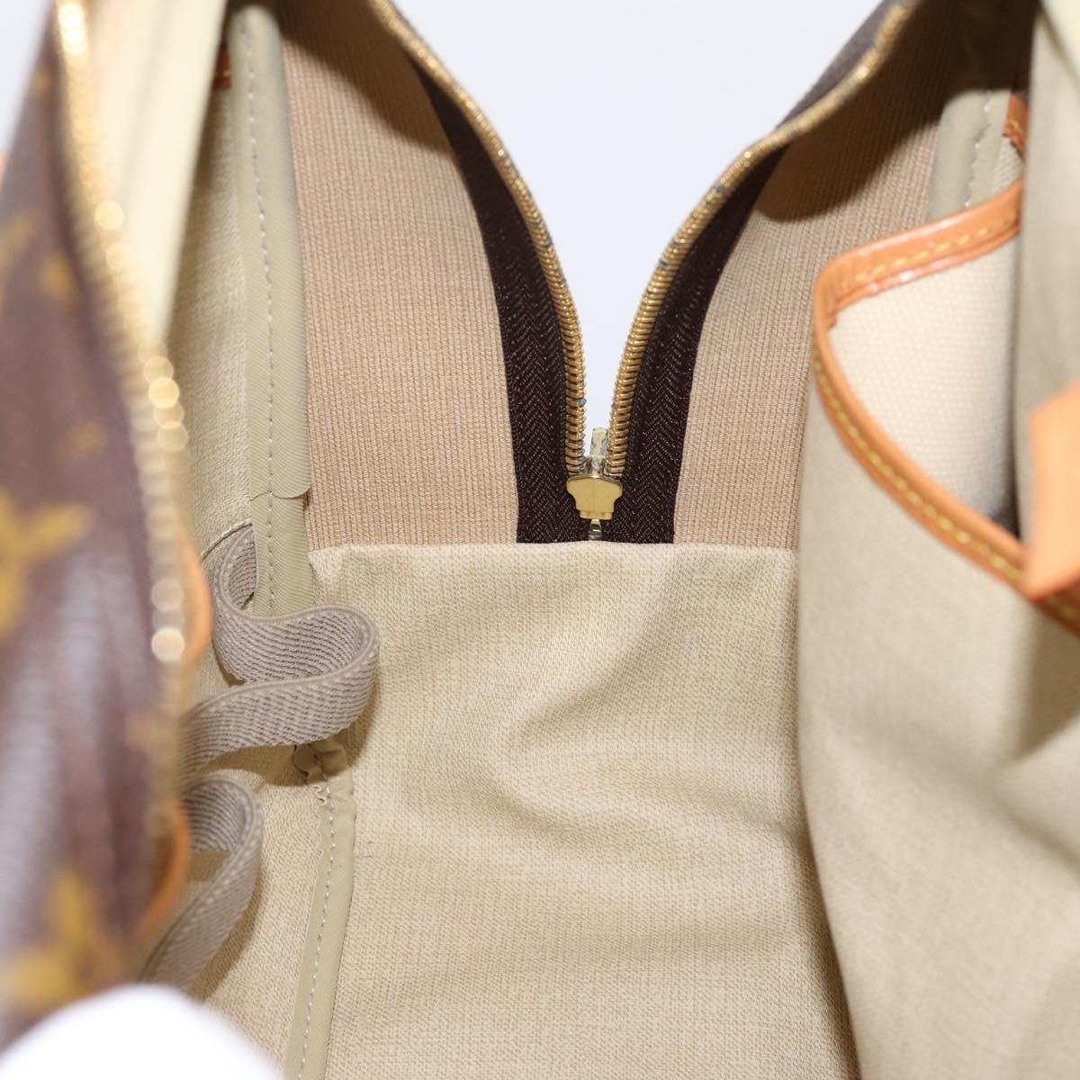 Louis Vuitton Deauville Monogram Canvas Brown Canvas Handbag (Pre-Owned)