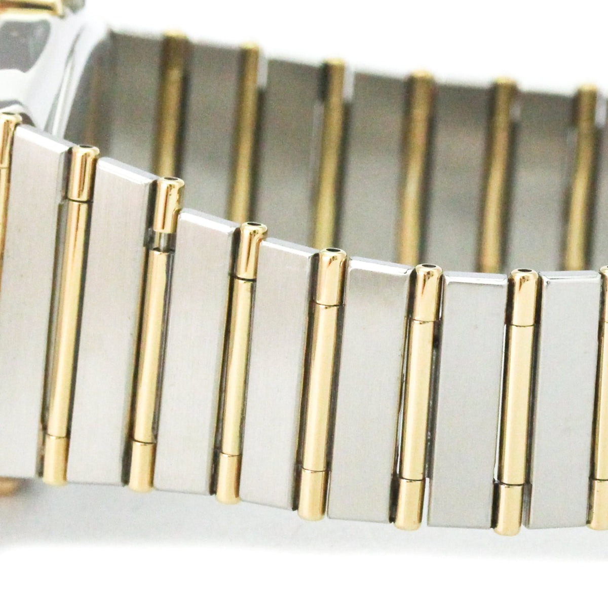 Omega Constellation Quartz Stainless Steel And Yellow Gold Watch (Pre-Owned)