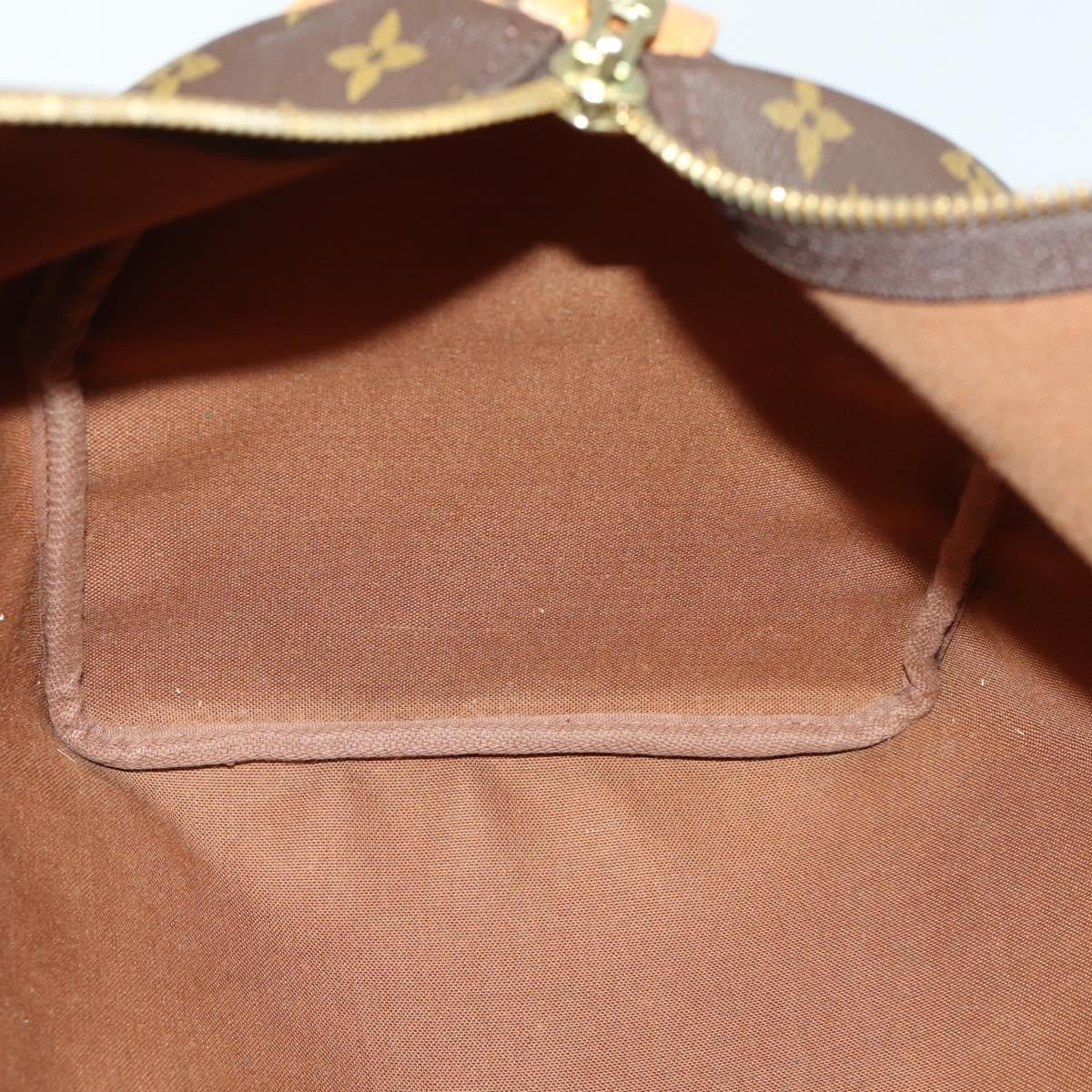 Louis Vuitton Keepall Monogram Canvas Brown Canvas Travel Bag Bag (Pre-Owned)