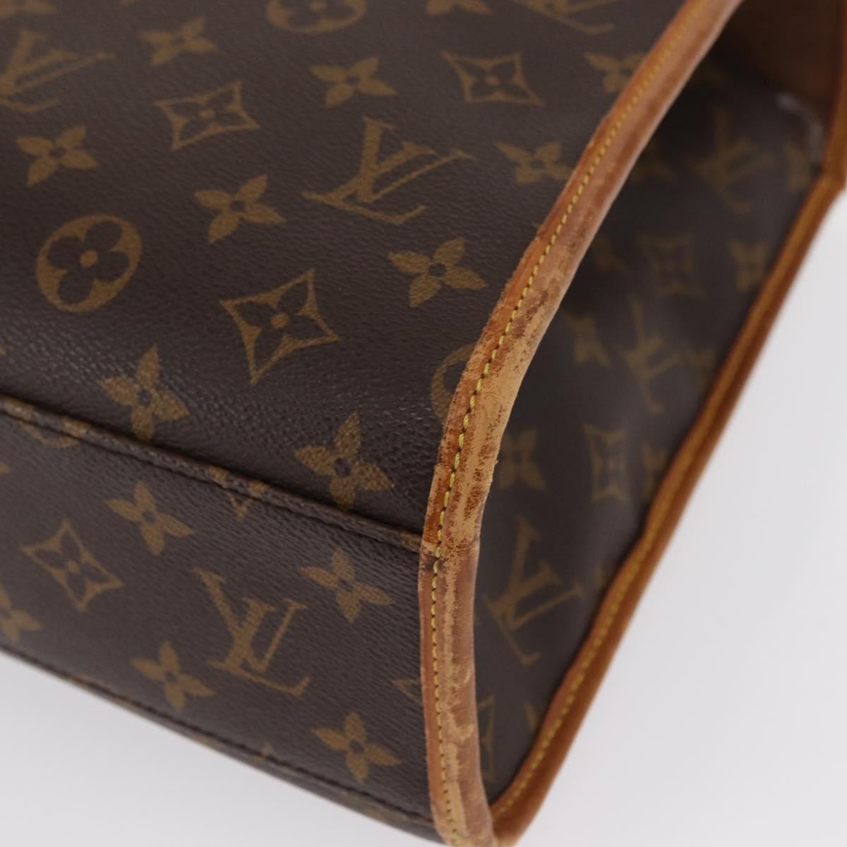 Louis Vuitton Beverly Monogram Canvas Brown Canvas Briefcase Bag (Pre-Owned)