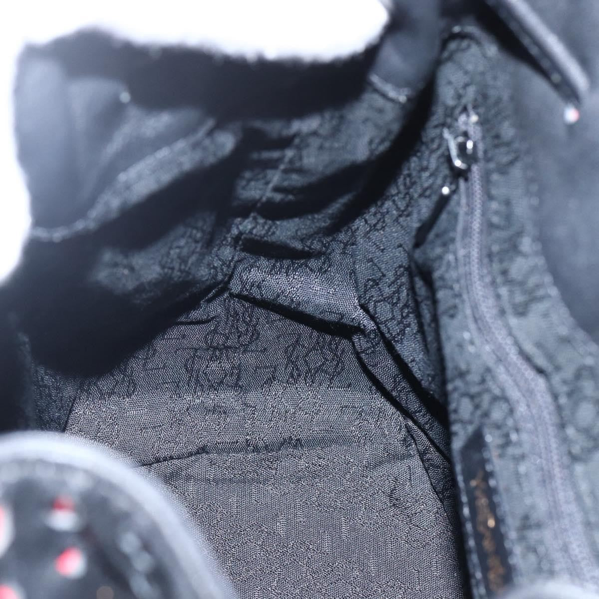 Saint Laurent Vintage Leather Black Leather Shoulder Bag Bag (Pre-Owned)