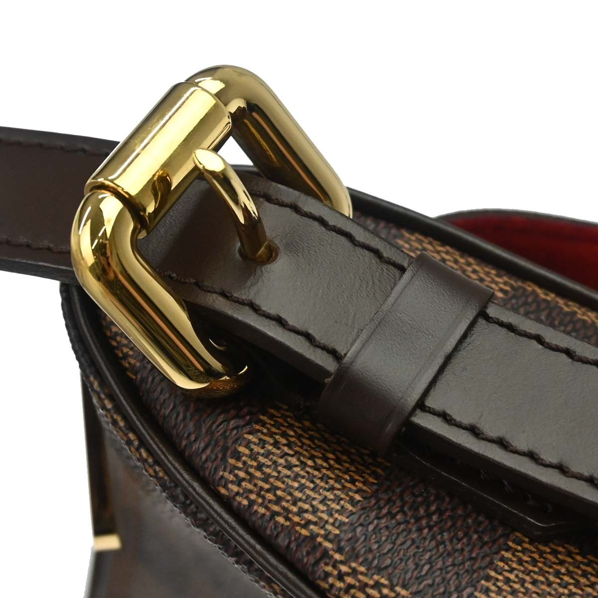 Louis Vuitton Ravello Damier Ebene Brown Canvas Shoulder Bag Bag (Pre-Owned)