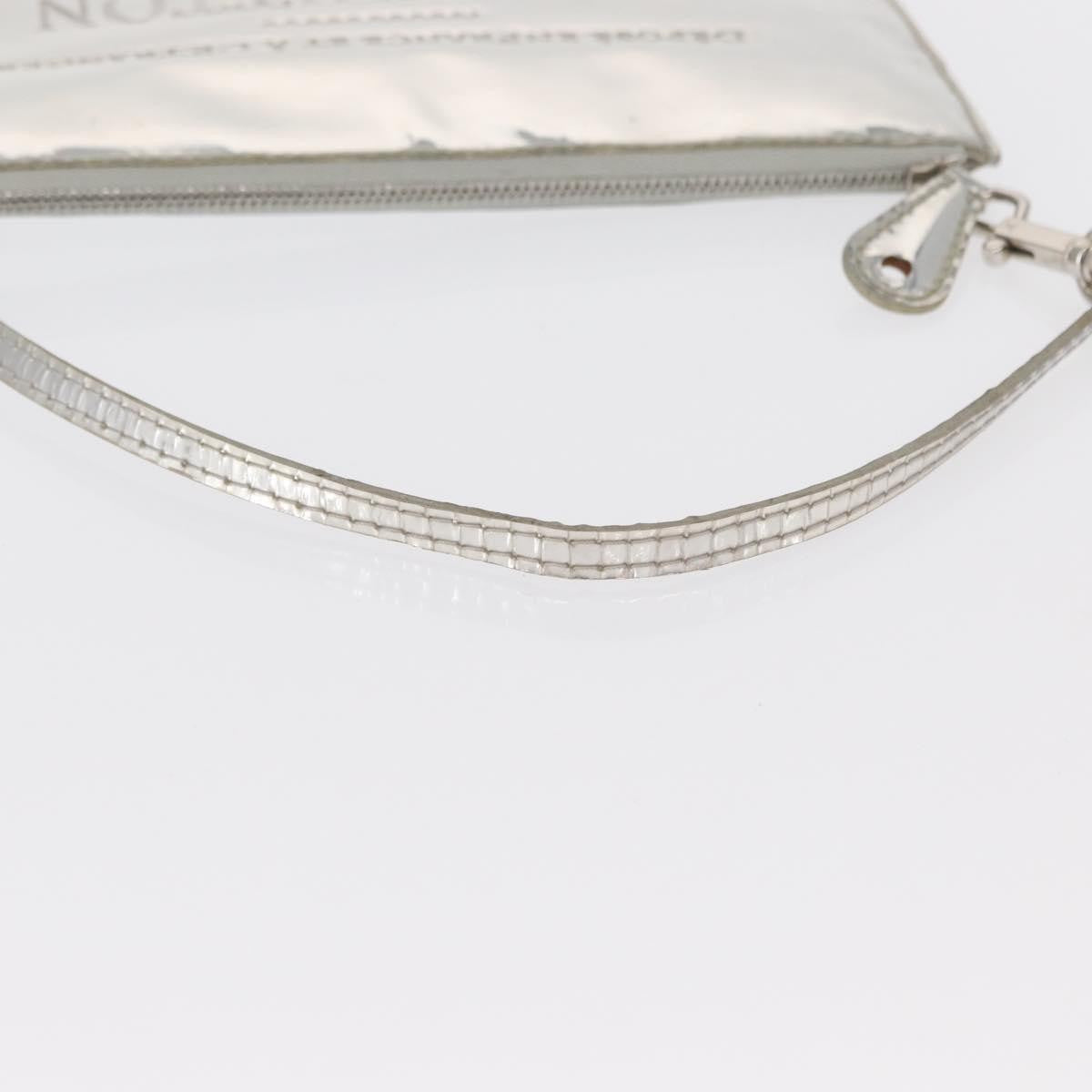 Louis Vuitton Pochette Clutch Monogram Miroir Pvc Silver Pvc Clutche & Pouche Bag (Pre-Owned)