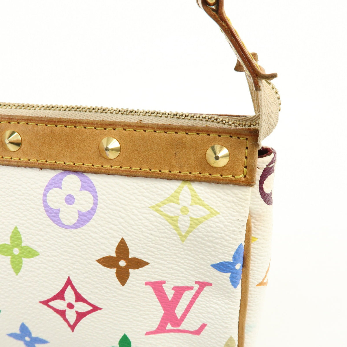 Louis Vuitton Pochette Accessoires Monogram Multicolor Multicolour Canvas Clutche & Pouche Bag (Pre-Owned)