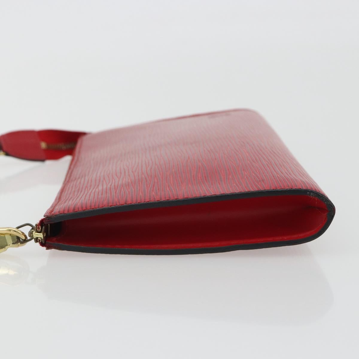 Louis Vuitton Pochette Accessoires Epi Red Leather Clutche & Pouche Bag (Pre-Owned)
