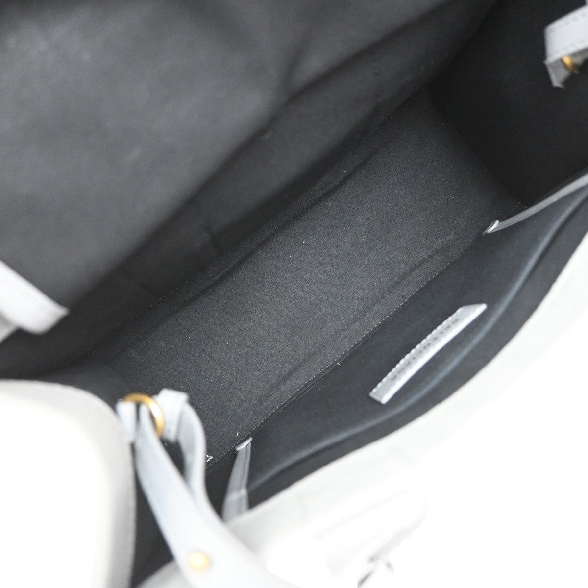 Balenciaga Hardware Canvas Gray Canvas Tote Bag Bag (Pre-Owned)