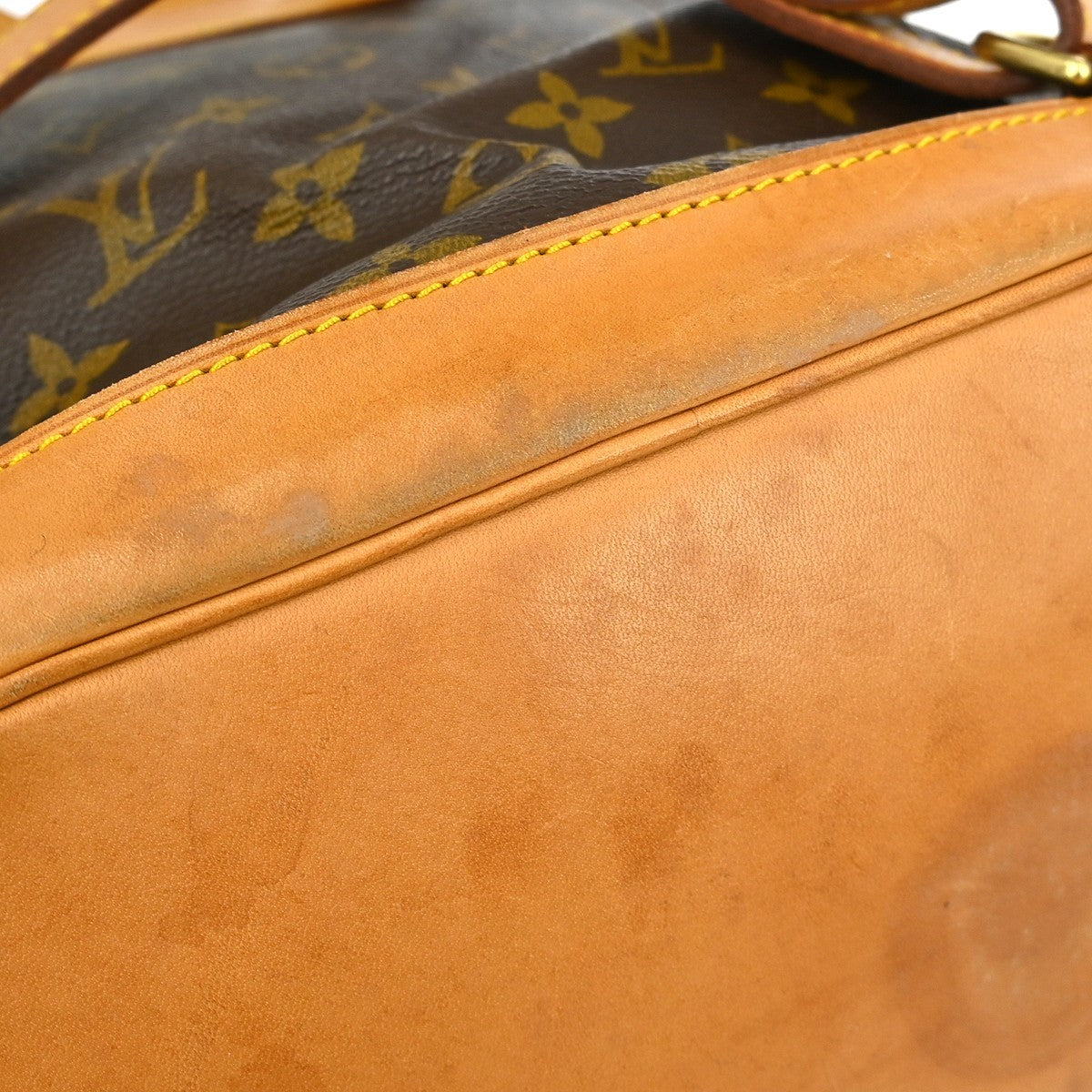 Louis Vuitton Vintage Montsouris Monogram Canvas Brown Canvas Backpack Bag (Pre-Owned)
